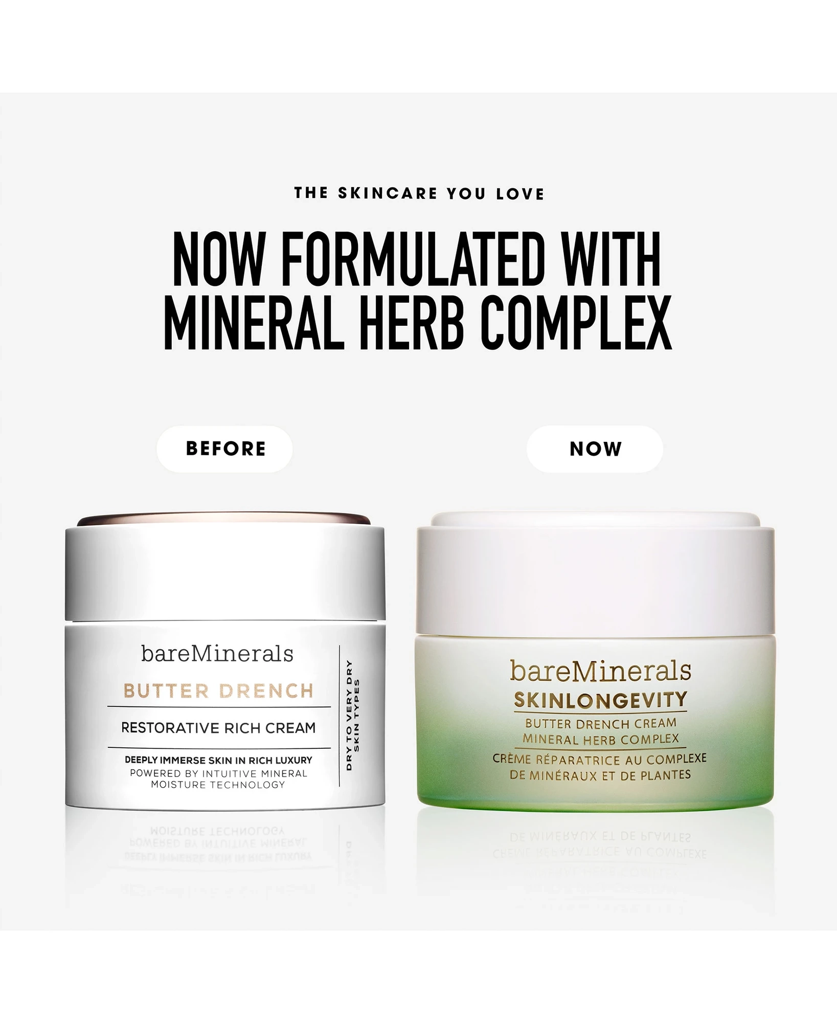 Alternative Image Bare Minerals Skinlongevity Butter Drench Cream Mineral Herb Complex