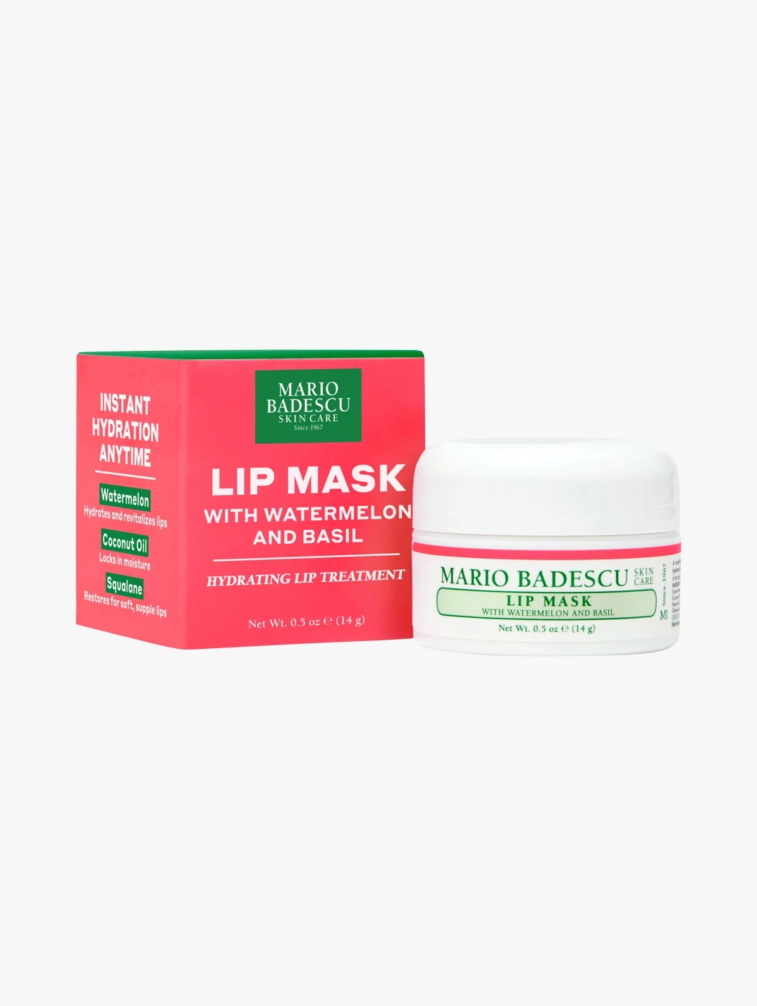 Alternative Image MARIOBADESCU Lip Maskwith Watermelonand Basil