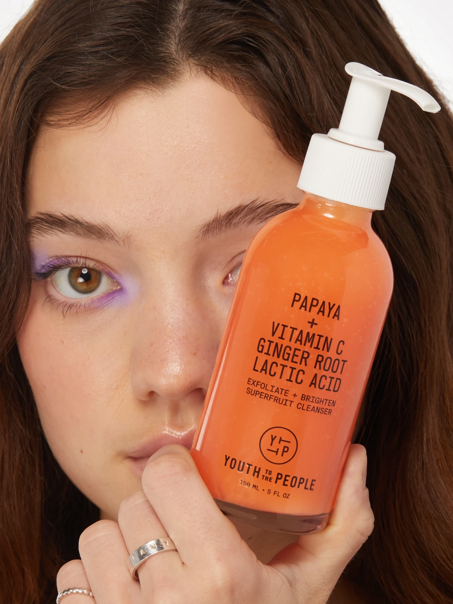 Alternative Image YOUTHTOTHEPEOPLE Superfruit Gentle Exfoliating Cleanser150ml
