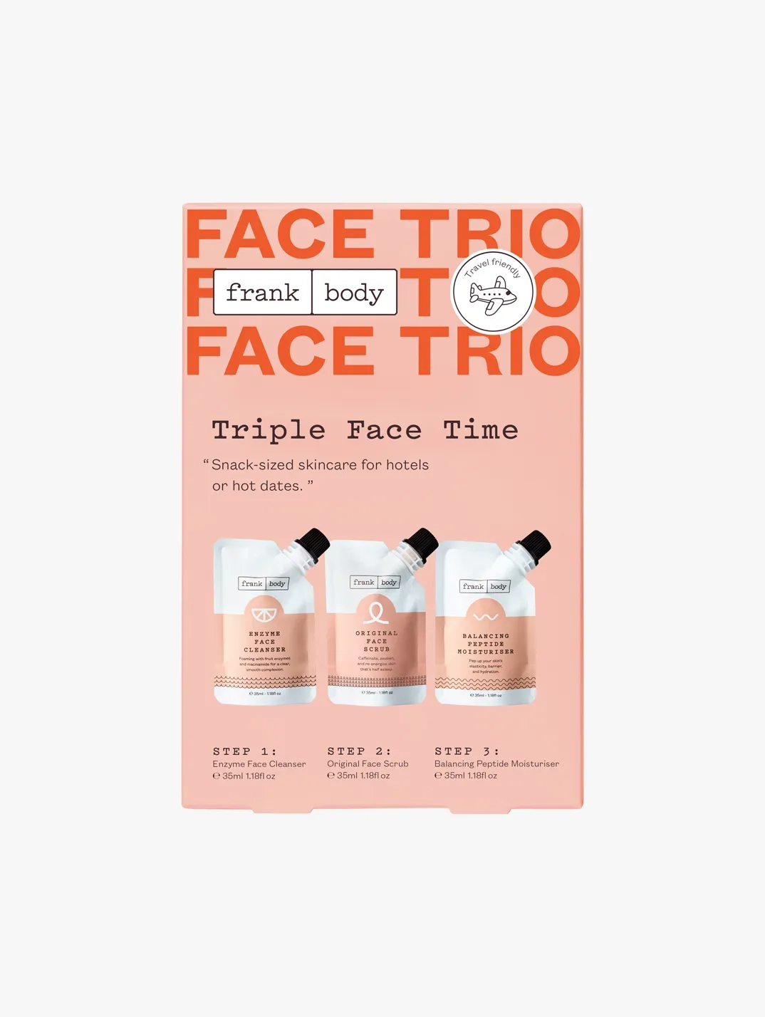 Alternative Image Frank Body Triple Time Face Kit