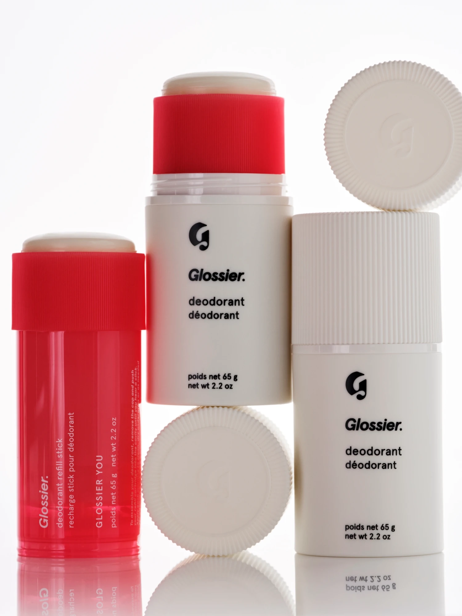 Alternative Image Glossier Unscented Deodorant Refill Stick