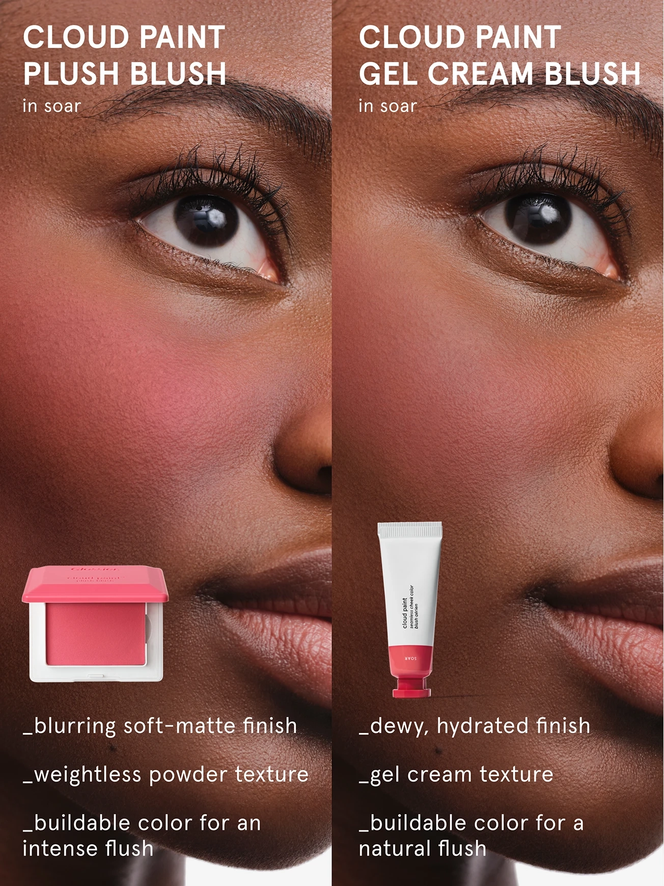 Alternative Image Glossier Cloud Paint Plush Blush