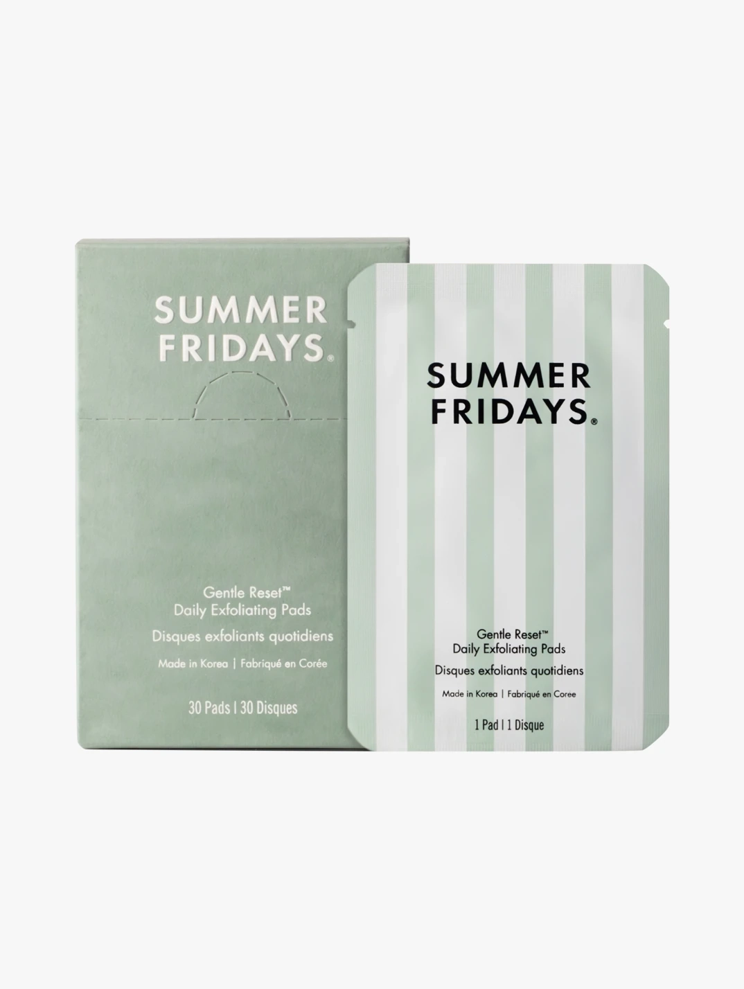 クレンジング・メイク落とし SUMMER FRIDAYS DAILY EXFOLIATING PADS Summer Fridays Gentle Reset™ Daily Exfoliating Pads | MECCA