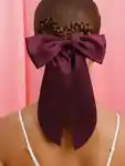 Alternative Image Slip Pure Silk Hair Bow