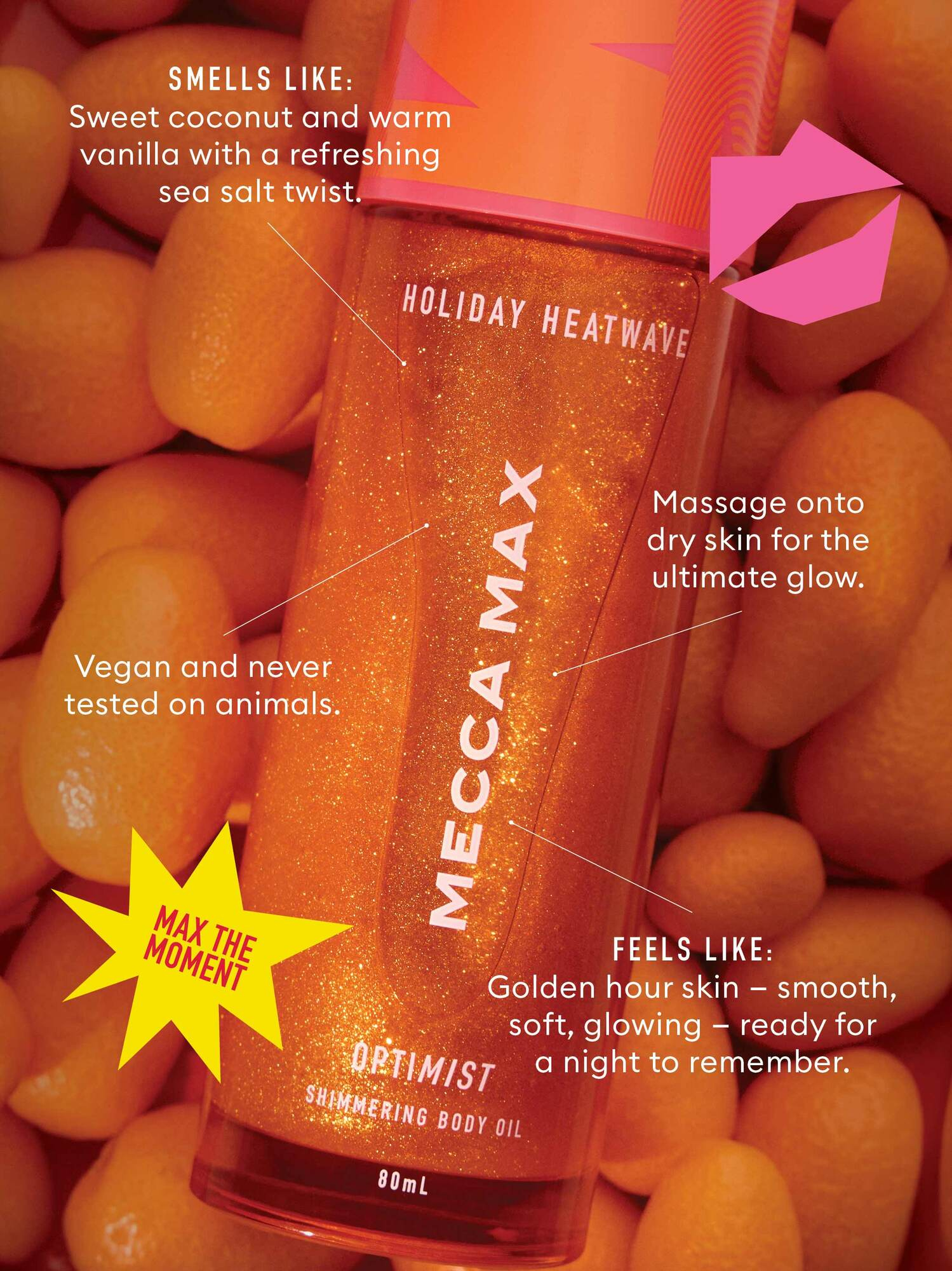 Optimist Shimmering Body Oil Holiday Heatwave