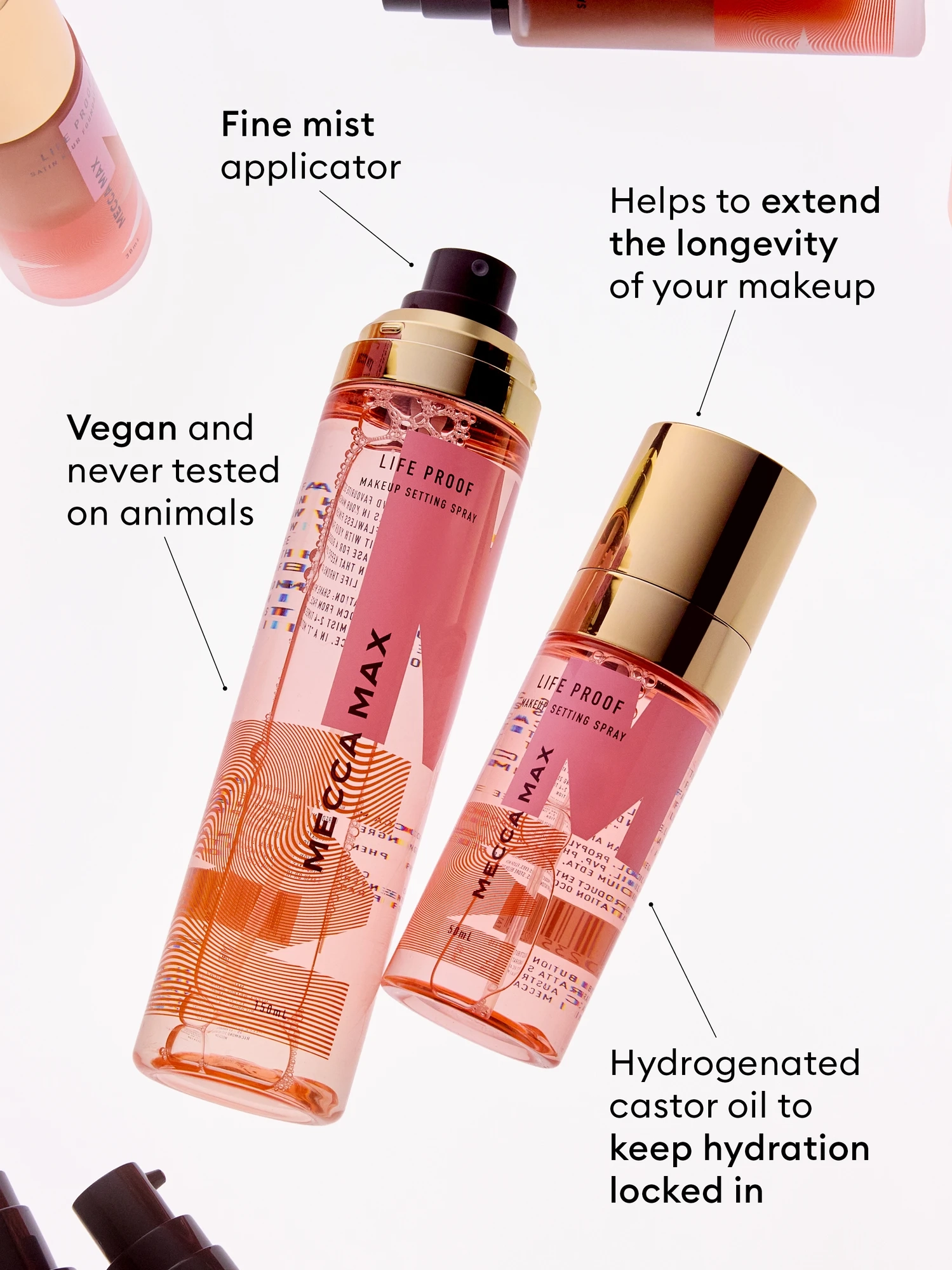 Alternative Image MECCAMAX Life Proof Setting Spray