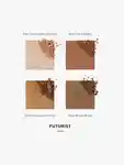 Swatch HOURGLASS Curator Eyeshadow Palette