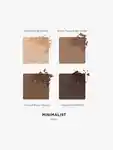 Swatch HOURGLASS Curator Eyeshadow Palette