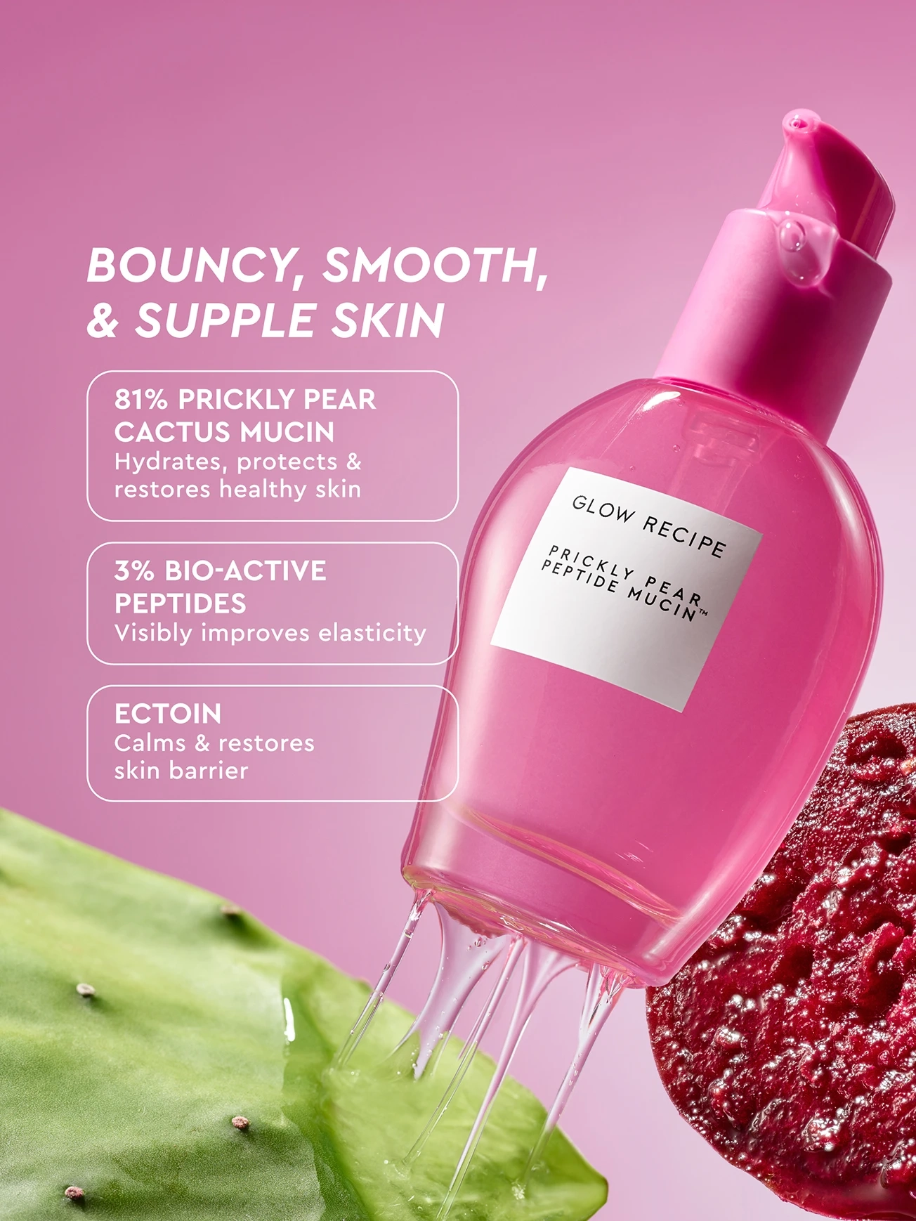Alternative Image GLOWRECIPE Prickly Pear Peptide Mucin