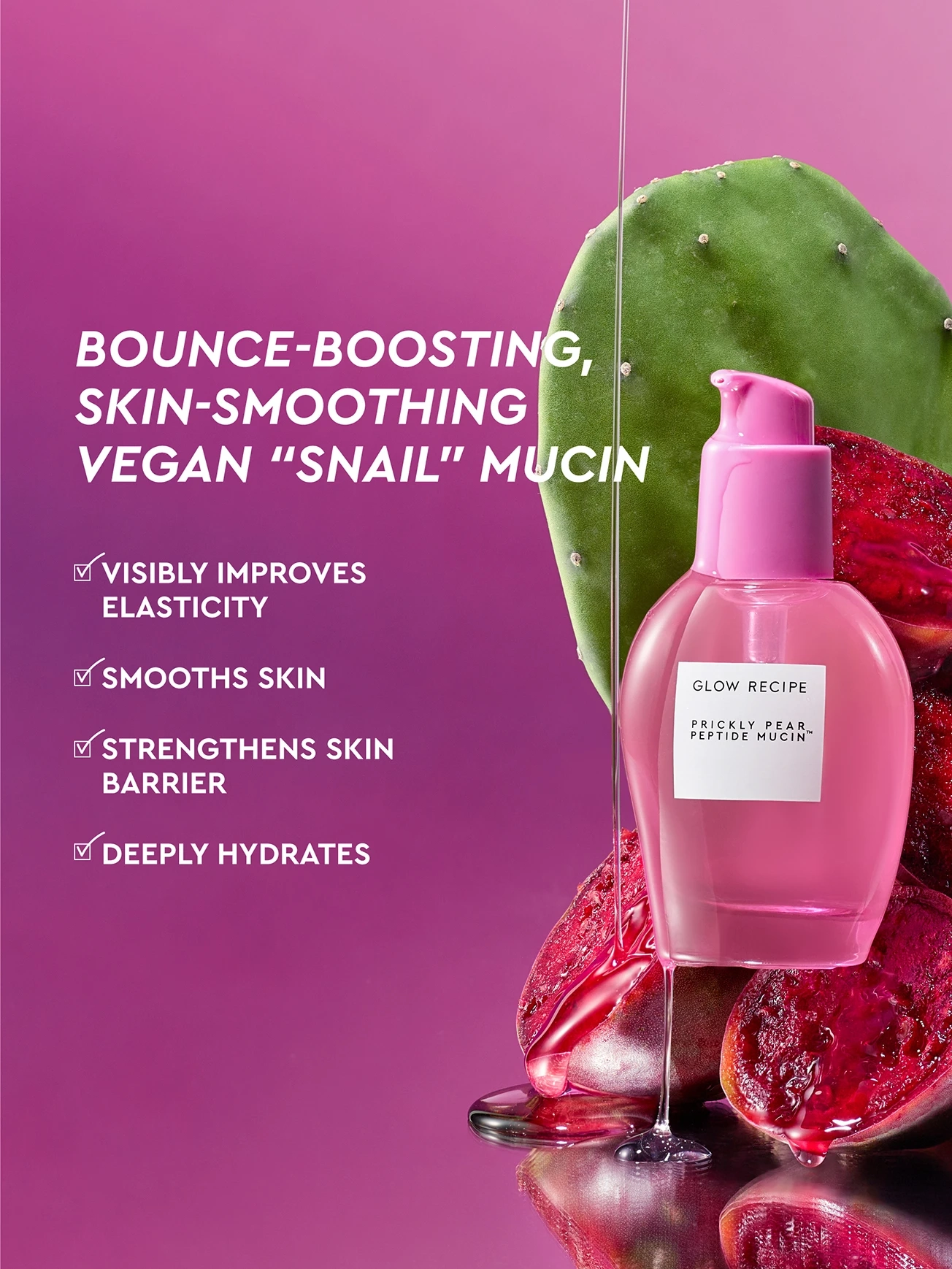 Alternative Image GLOWRECIPE Prickly Pear Peptide Mucin