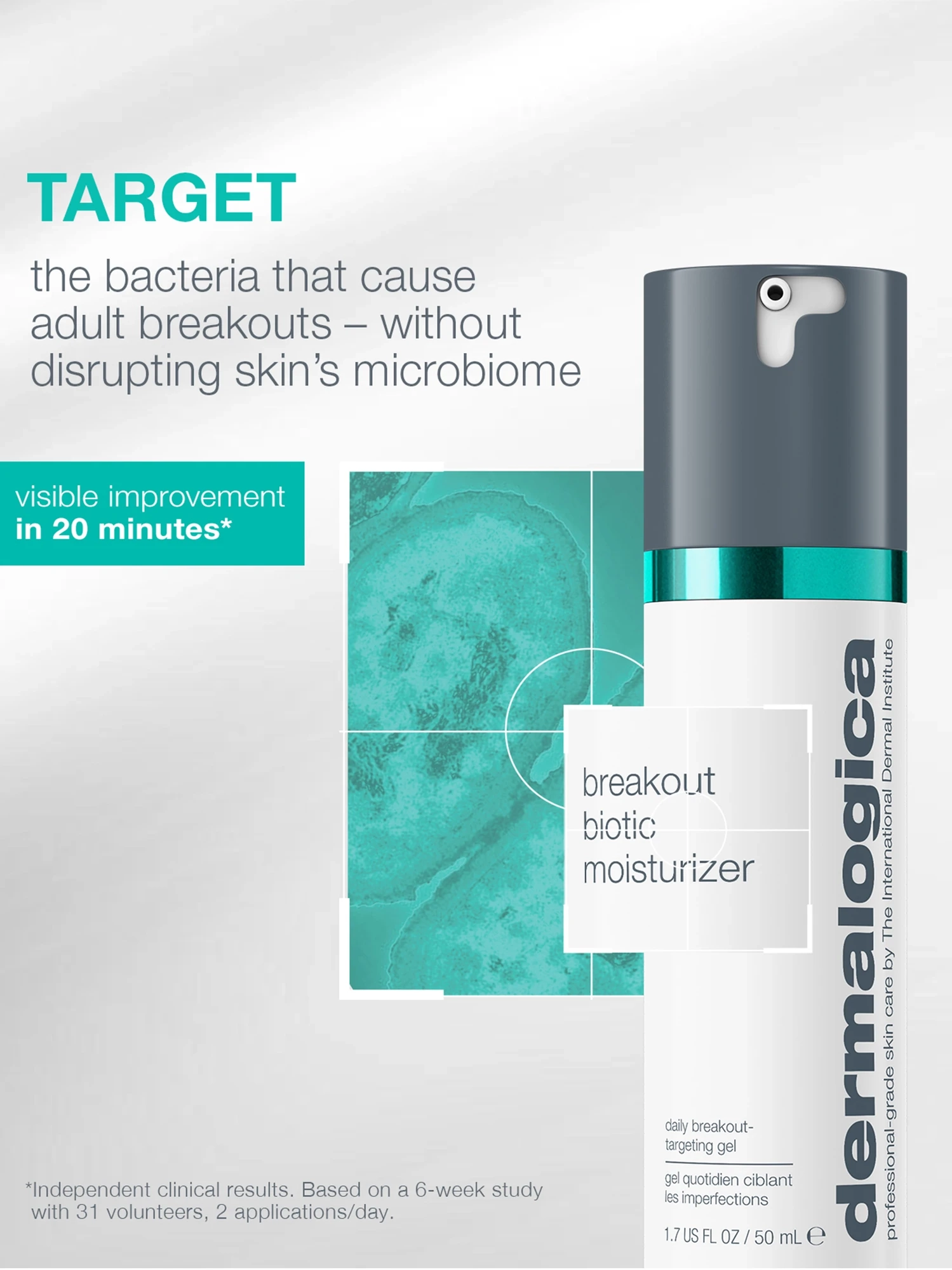 Alternative Image DERMALOGICA Breakout Biotic Moisturiser