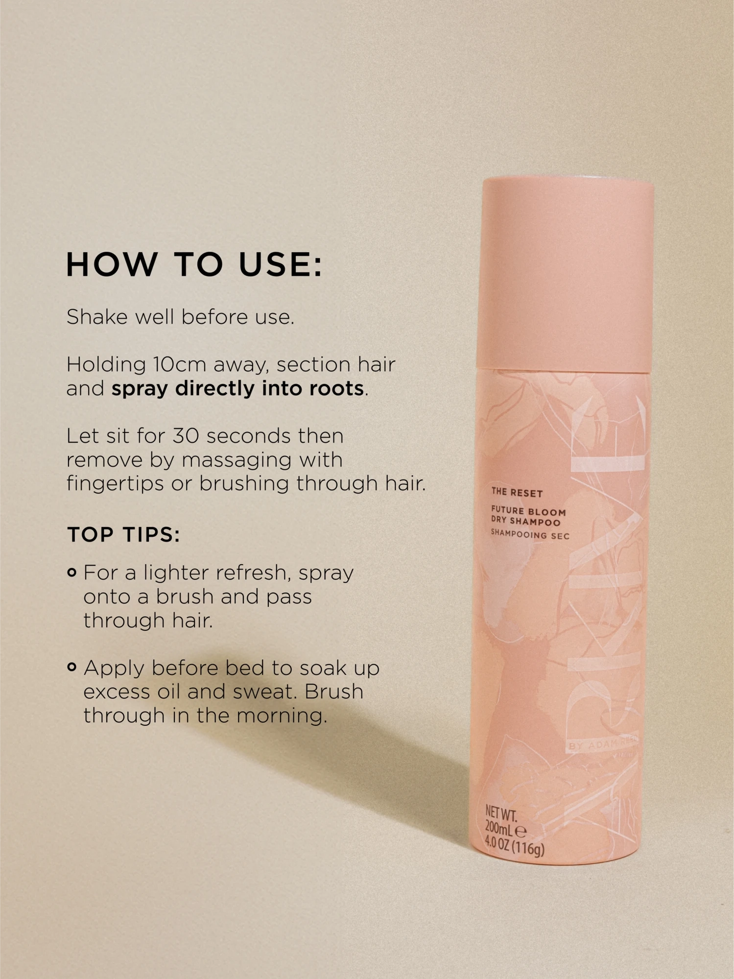 Alternative Image Arkive Future Bloom Reset Dry Shampoo