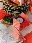 Alternative Image MECCACOSMETICAMECCACOSMETIC Ax FLAMINGOESTATE Face Mask Candle Soap Set