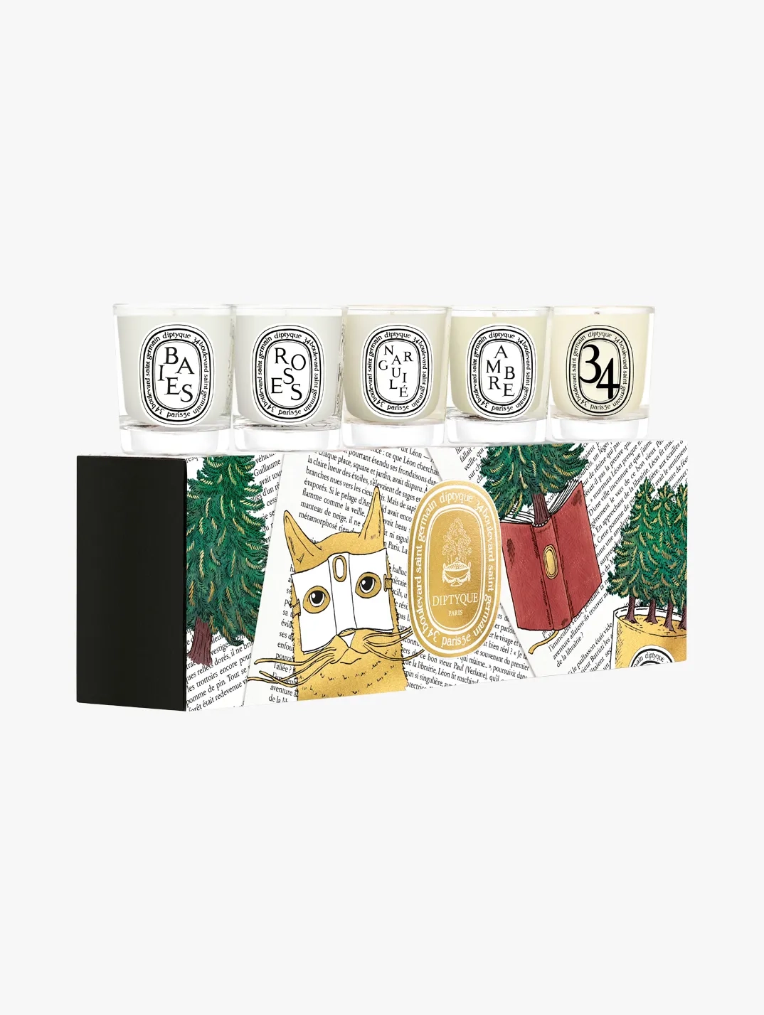 DIPTYQUE - 5 Miniature Candles Set | MECCA