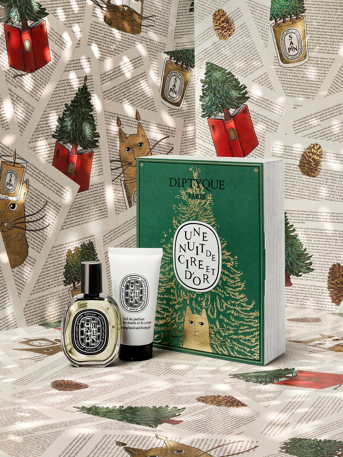 DIPTYQUE - Surprise Book Set Orphéon EDP + Cleansing Gel | MECCA