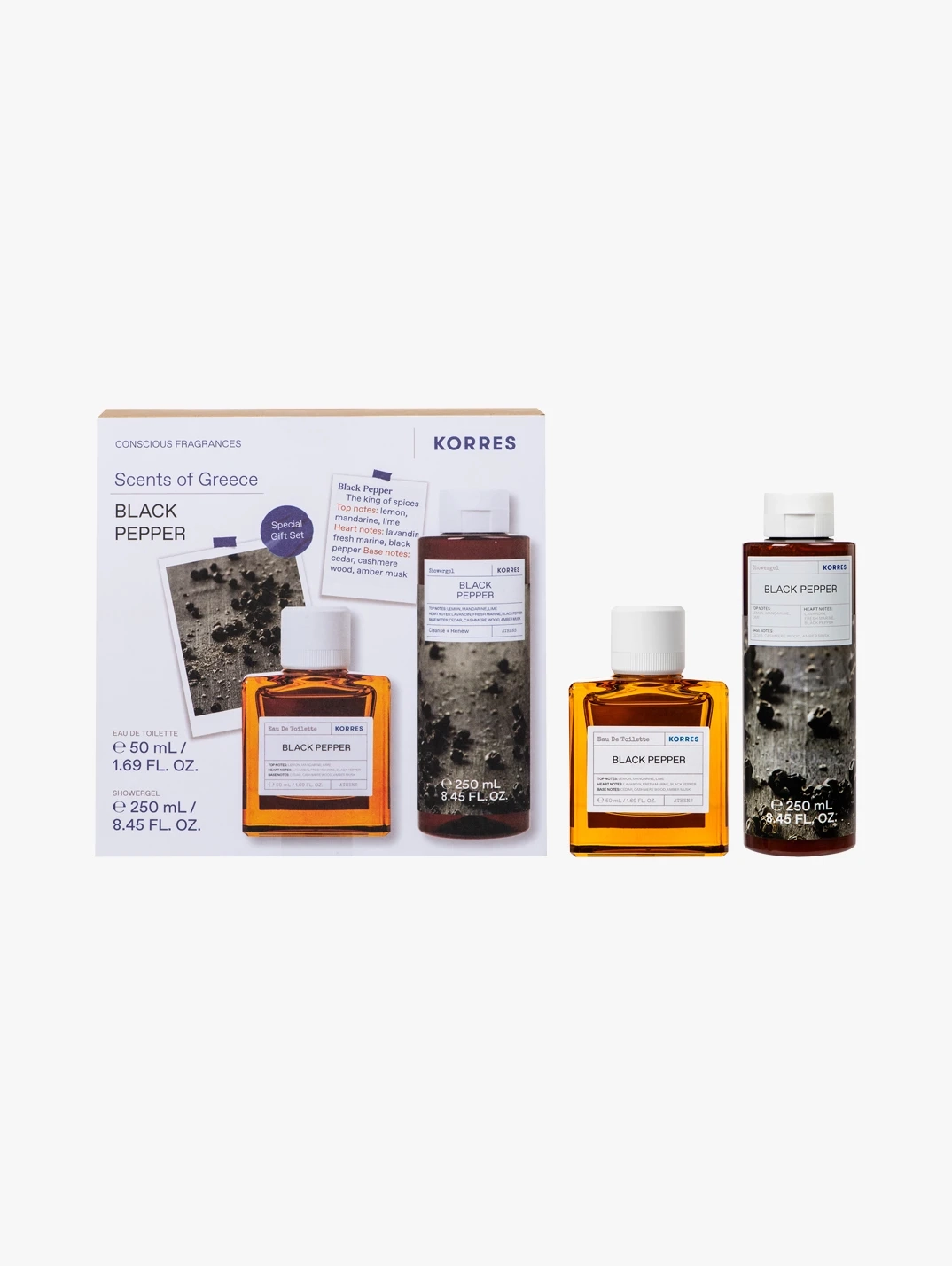 Hero KORRES Black Pepper Set