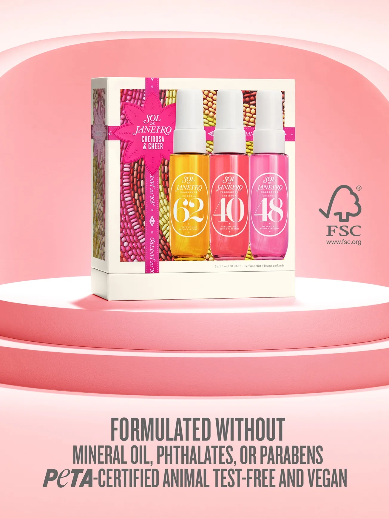 Sol de Janeiro - Cheirosa & Cheer Perfume Mist Trio | MECCA