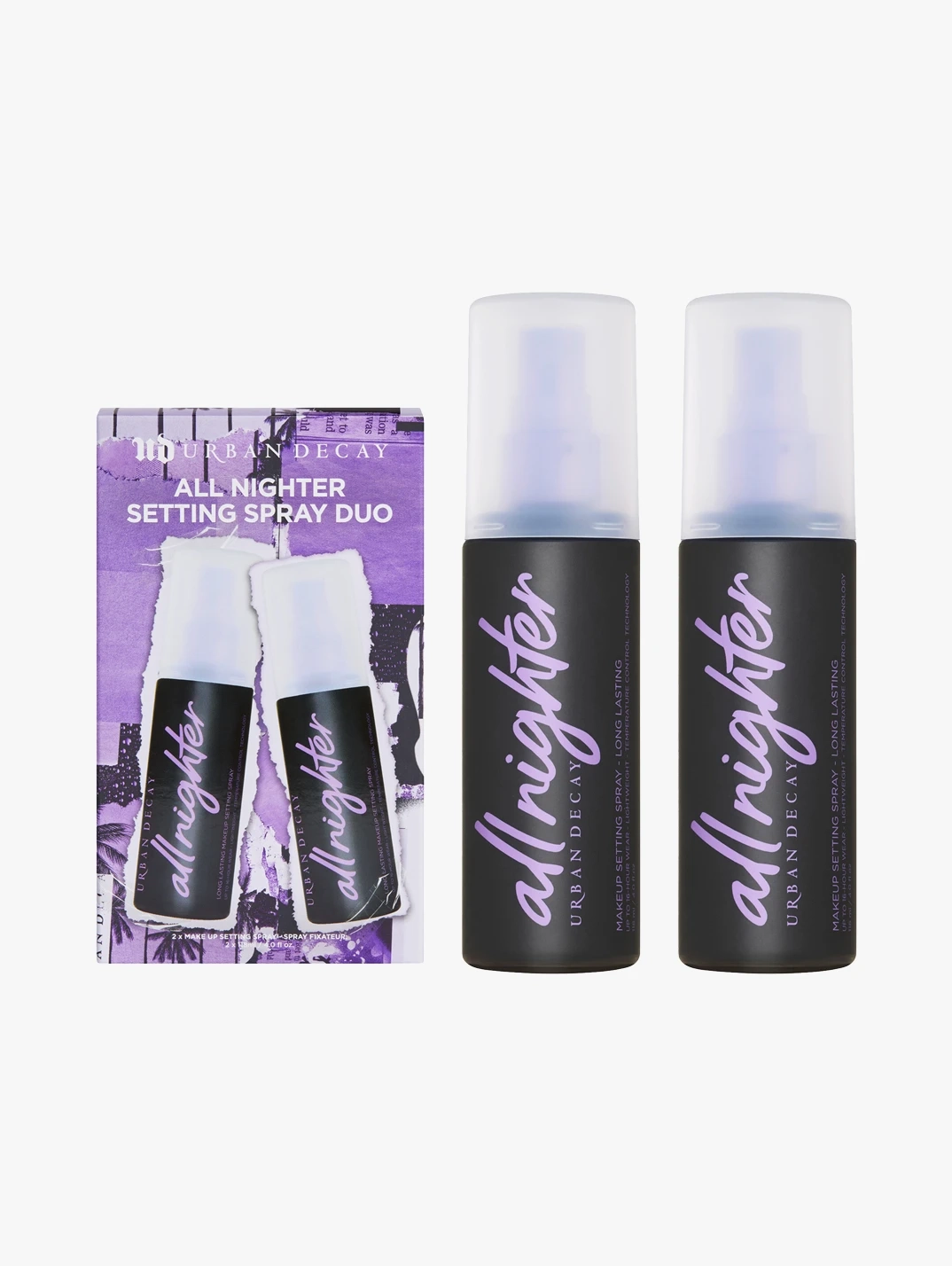 Hero Urban Decay All Nighter Setting Spray Travel Glow Duo