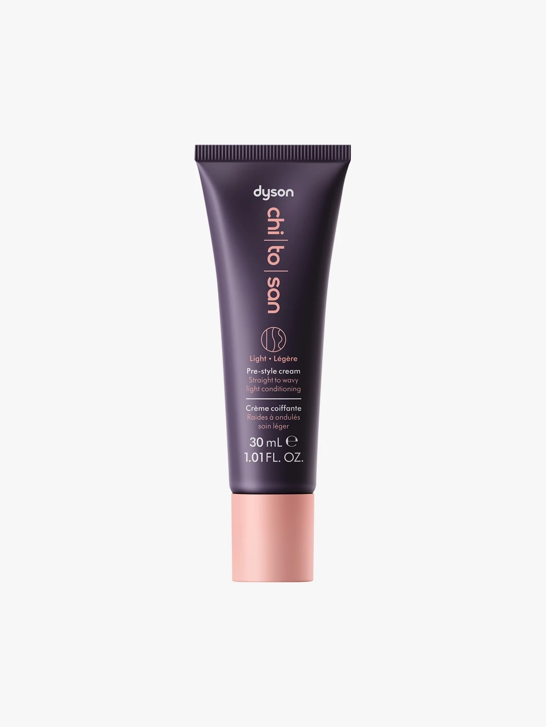 Hero Dyson Chitosan Pre Style Cream Straight To Wavy Light Conditioning