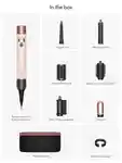 Alternative Image Dyson Air Wrap ID Ceramic Pink
