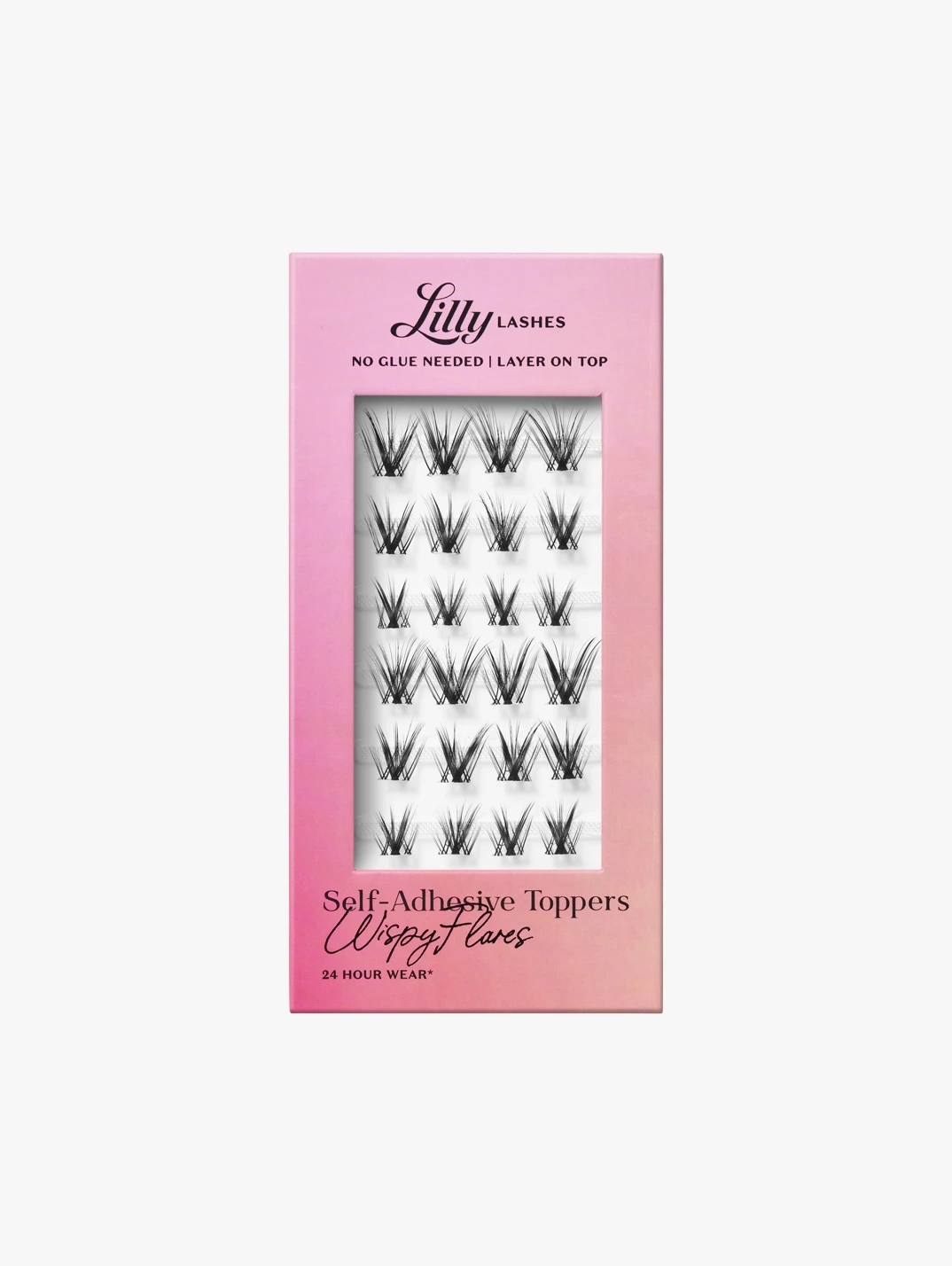 Hero Lilly Lashes Self Adhesive Toppers Wispy Flares