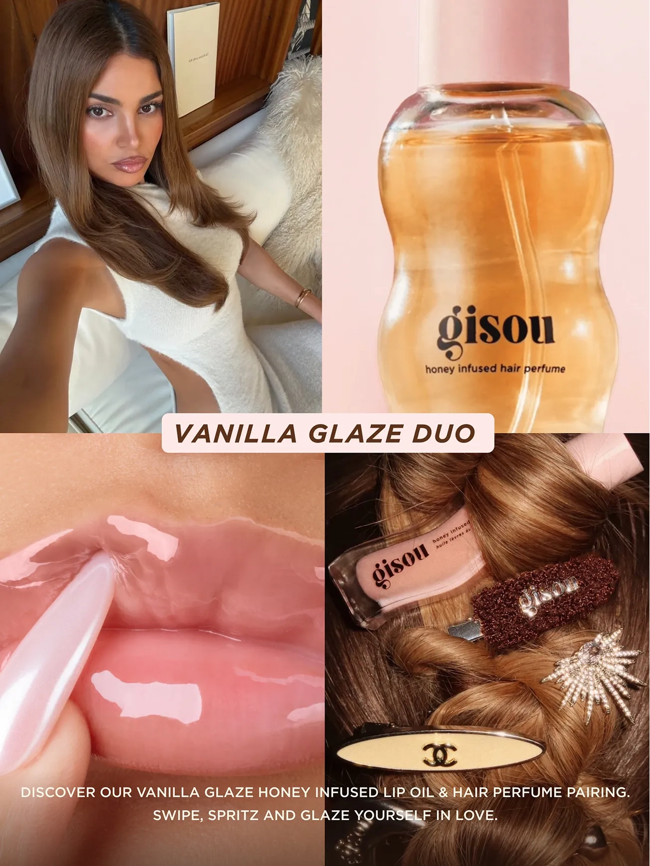 Alternative Image Gisou Honey Infused Hair Perfume Vanilla Glaze
