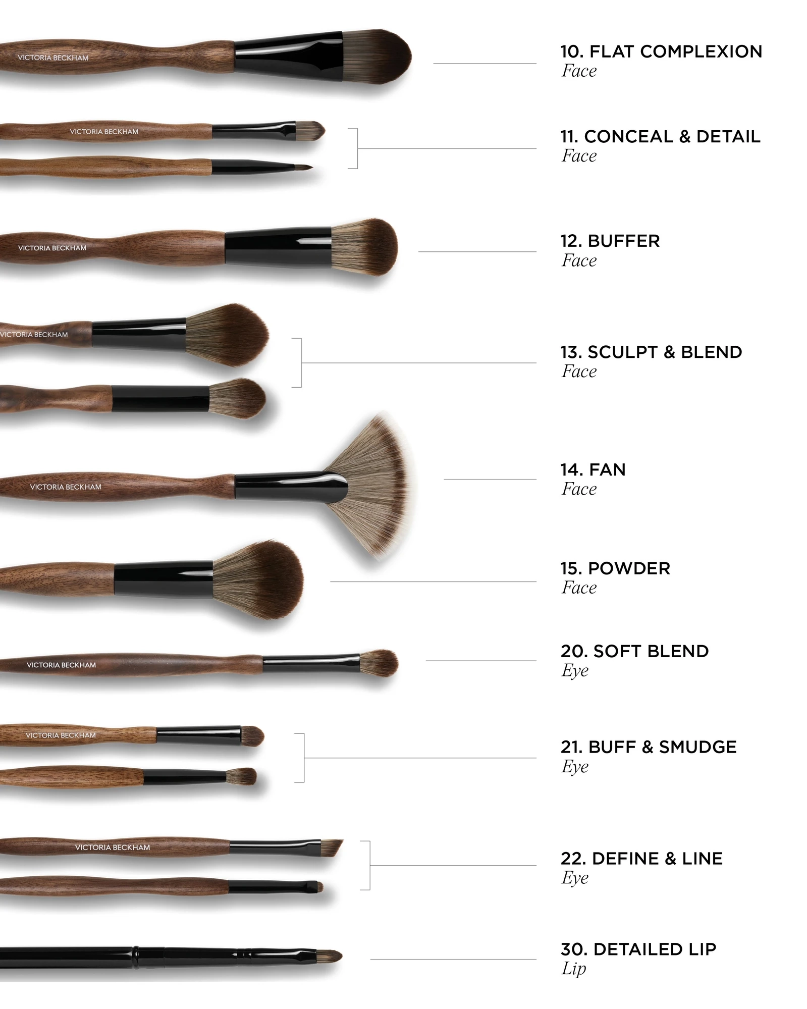 Alternative Image Victoria Beckham Beauty 10. Flat Complexion Brush