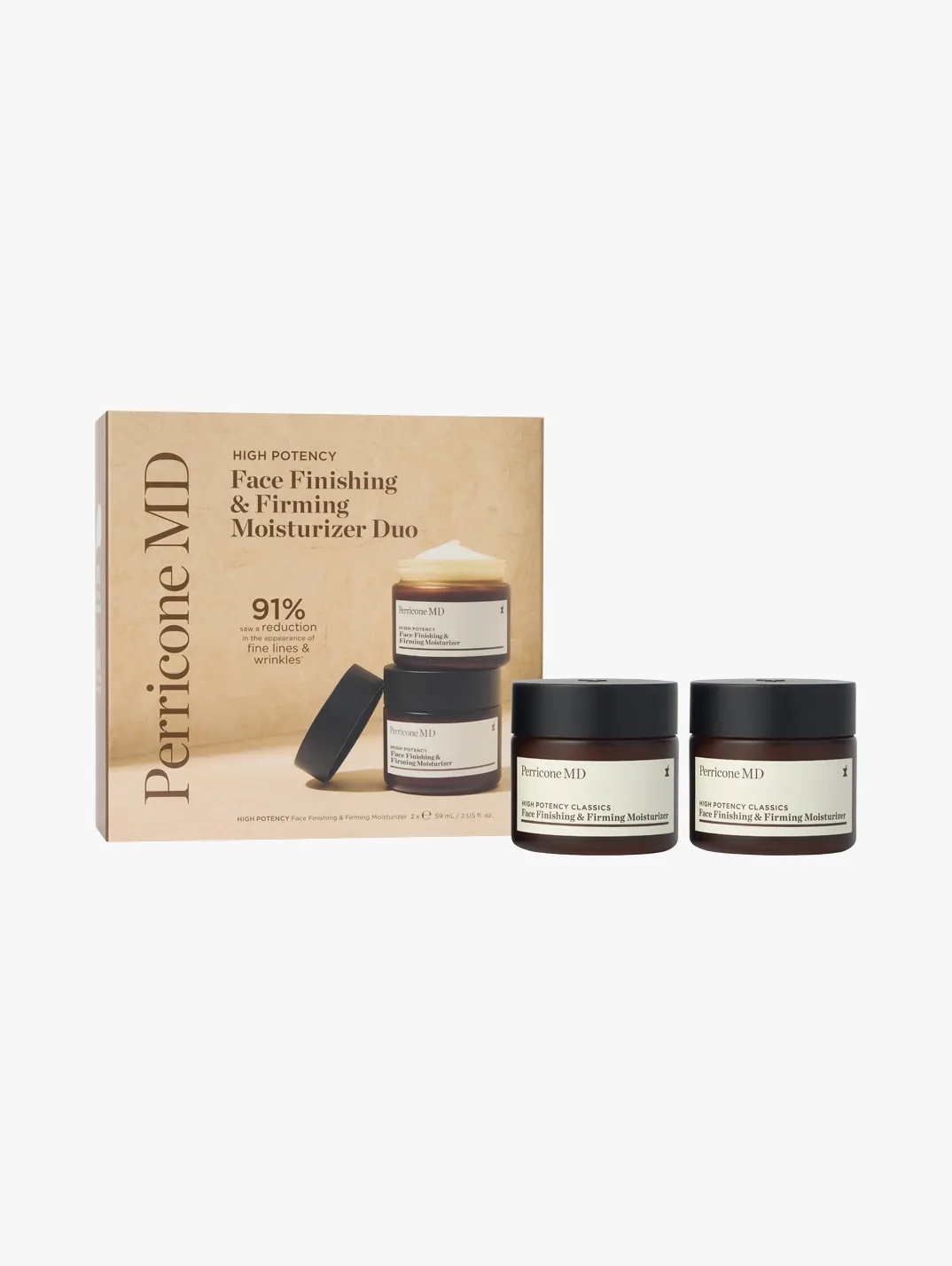 Hero PERRICONEMD High Potency Face Finishing& Firming Moisturizer Duo