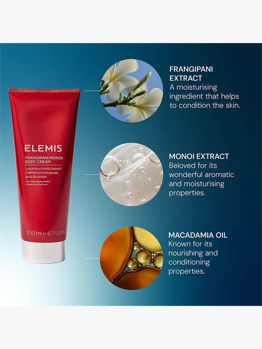 Alternative Image ELEMIS Exotic Frangipani Monoi Body Cream