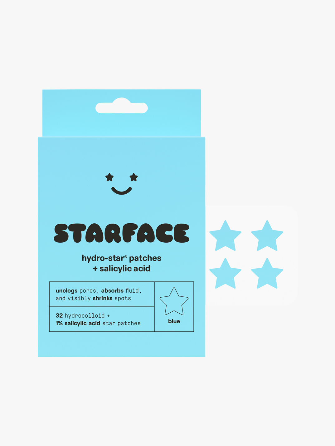 Starface Hydro-Star Salicylic Acid Pimple Patches pack shot