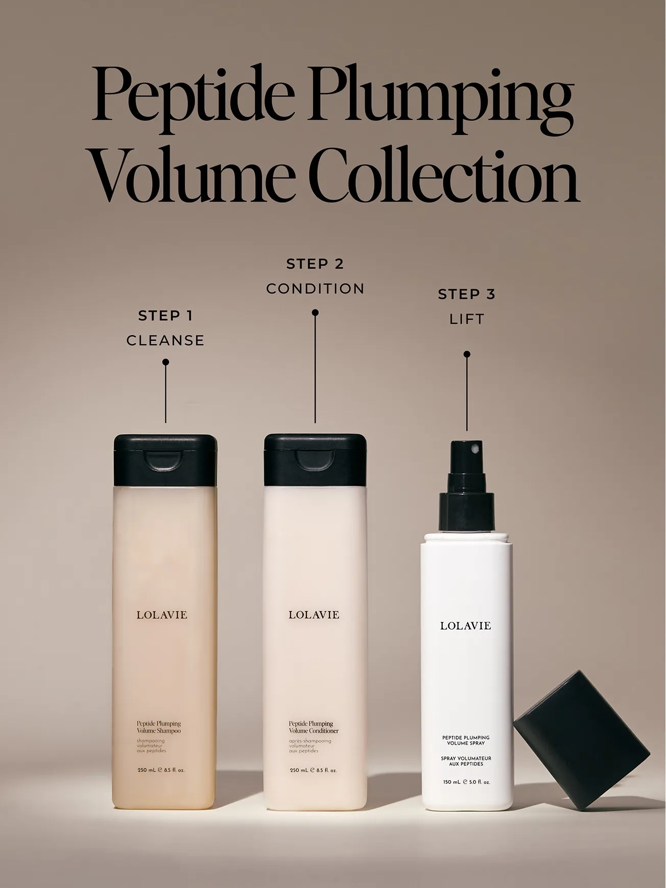 Alternative Image Lola Vie Peptide Plumping Volume Shampoo