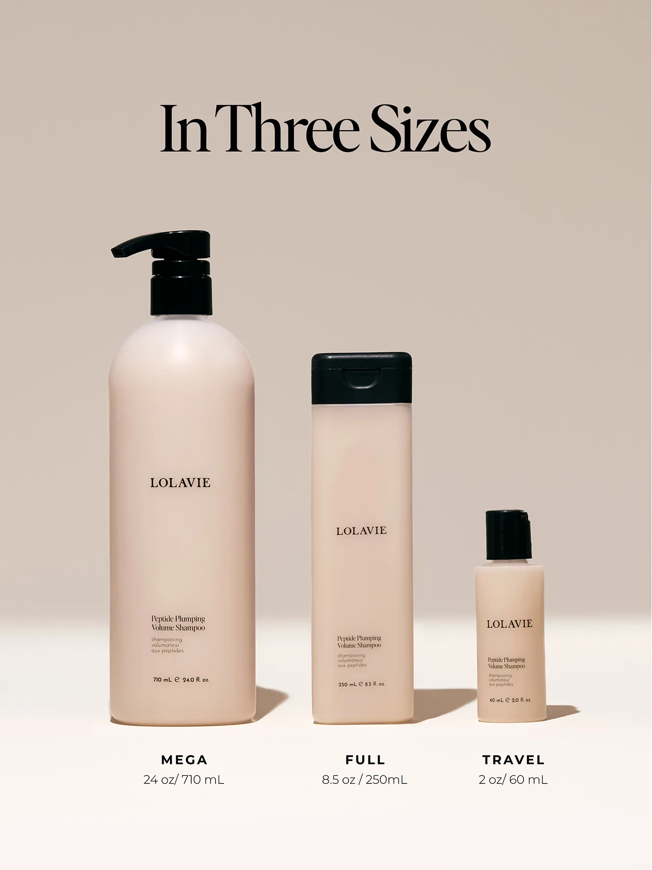 Alternative Image Lola Vie Peptide Plumping Volume Shampoo
