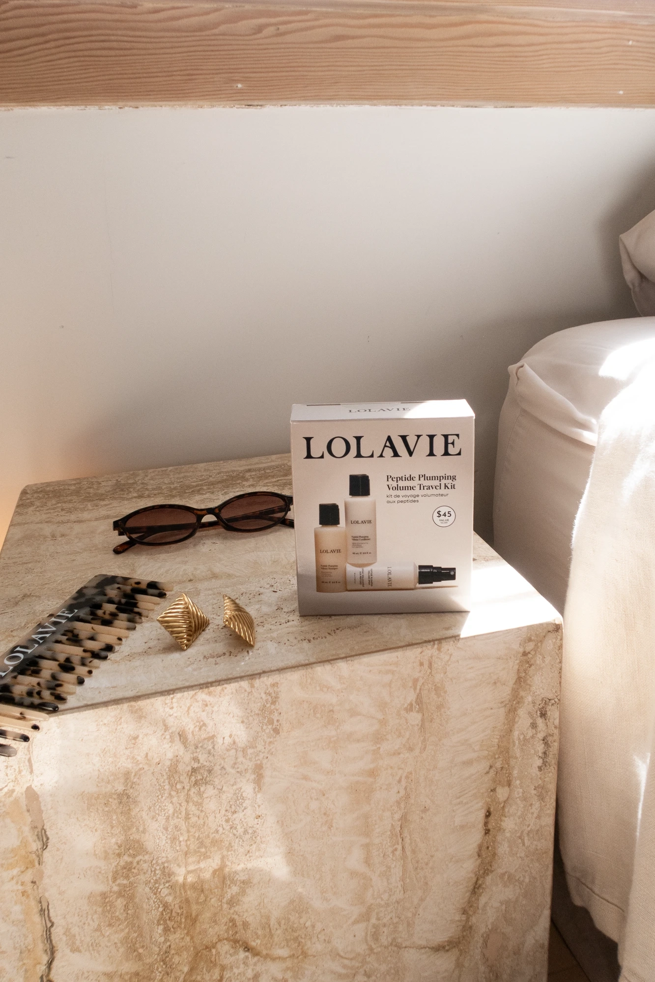 Alternative Image Lolavie Peptide Plumping Volume Travel Set