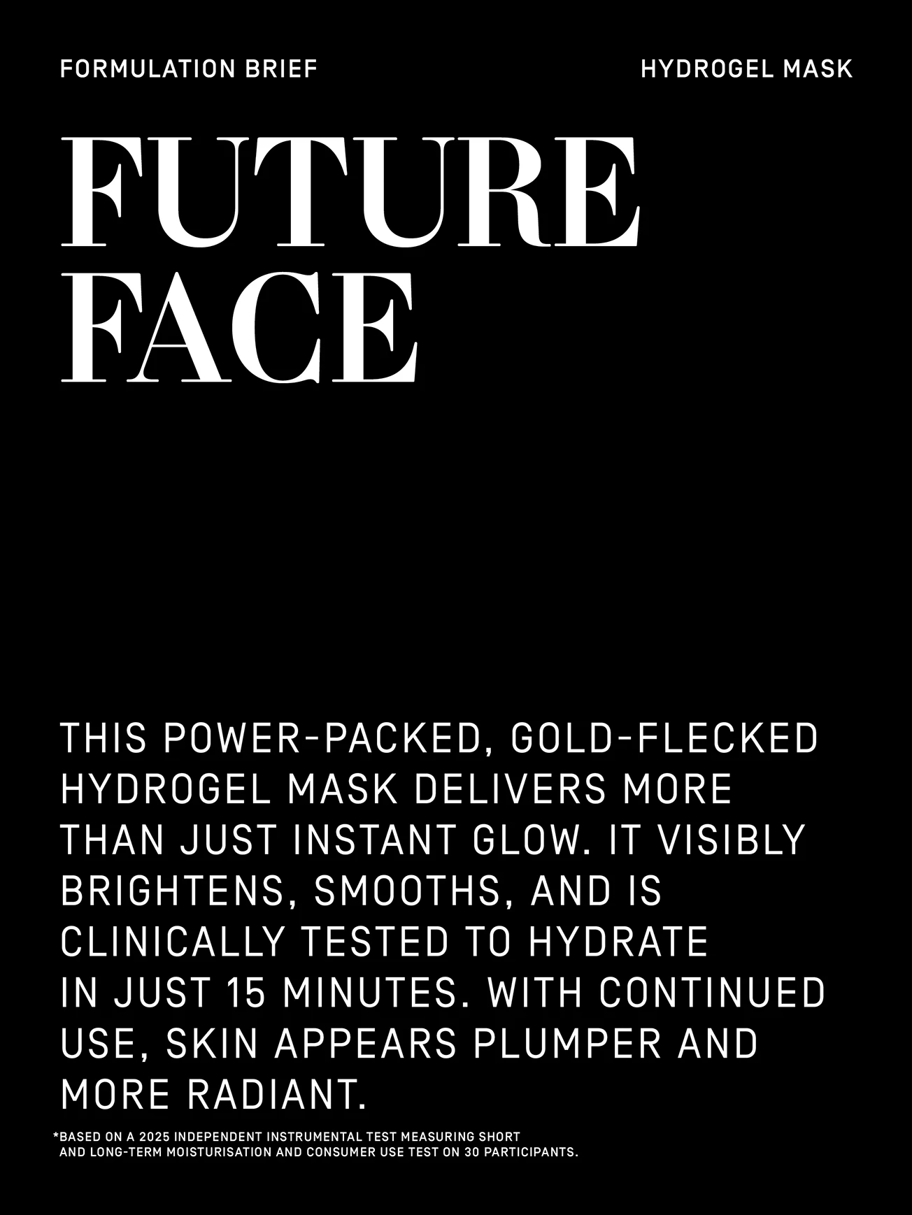 Alternative Image MECCACOSMETICA Future Face Hydrogel Mask Single
