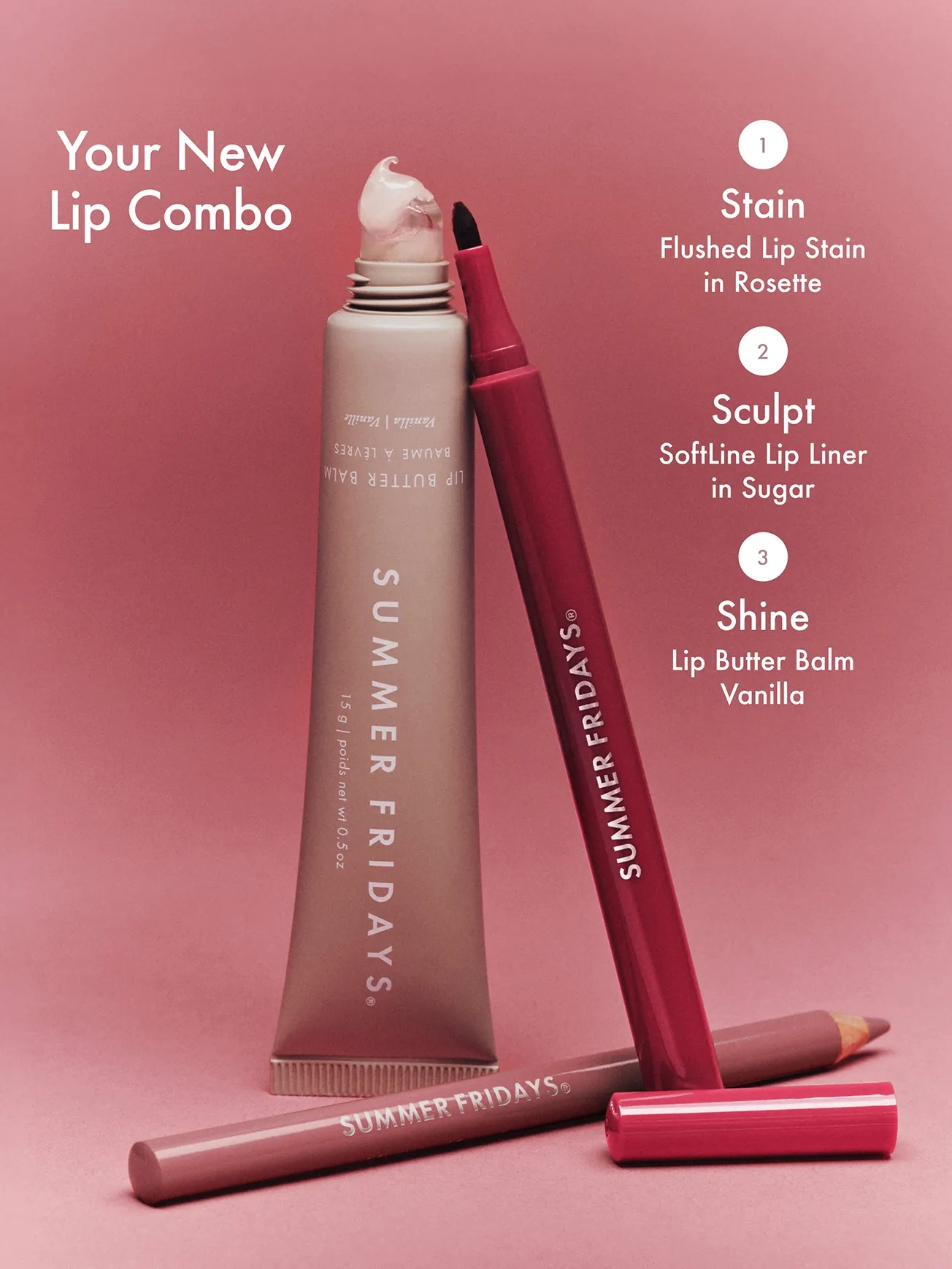 Alternative Image SUMMERFRIDAYS Flushed Lip Stain Slipper