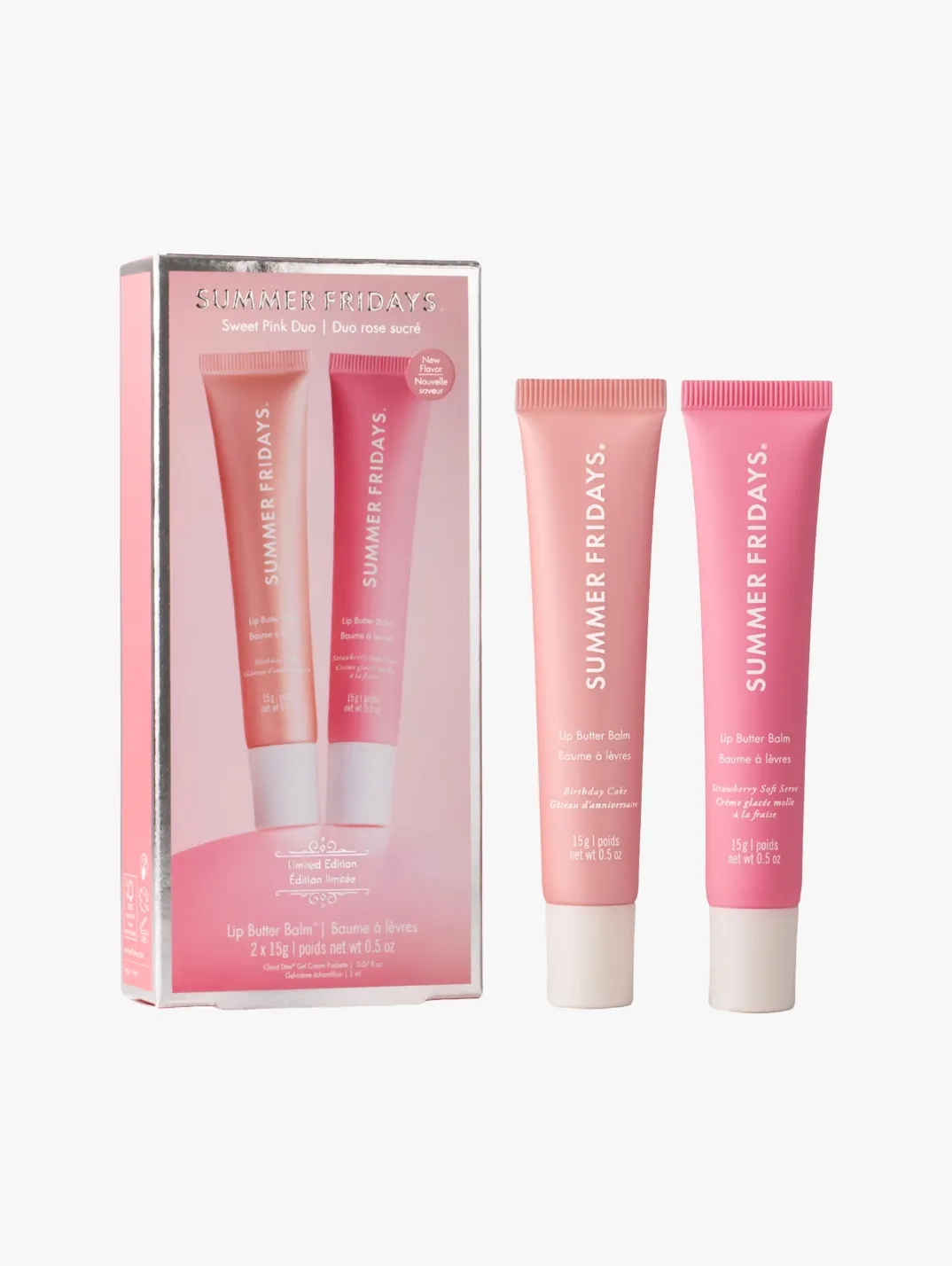 SUMMER FRIDAYS 限定 スウィート ピンク デュオ Summer Fridays Sweet Pink Duo | MECCA