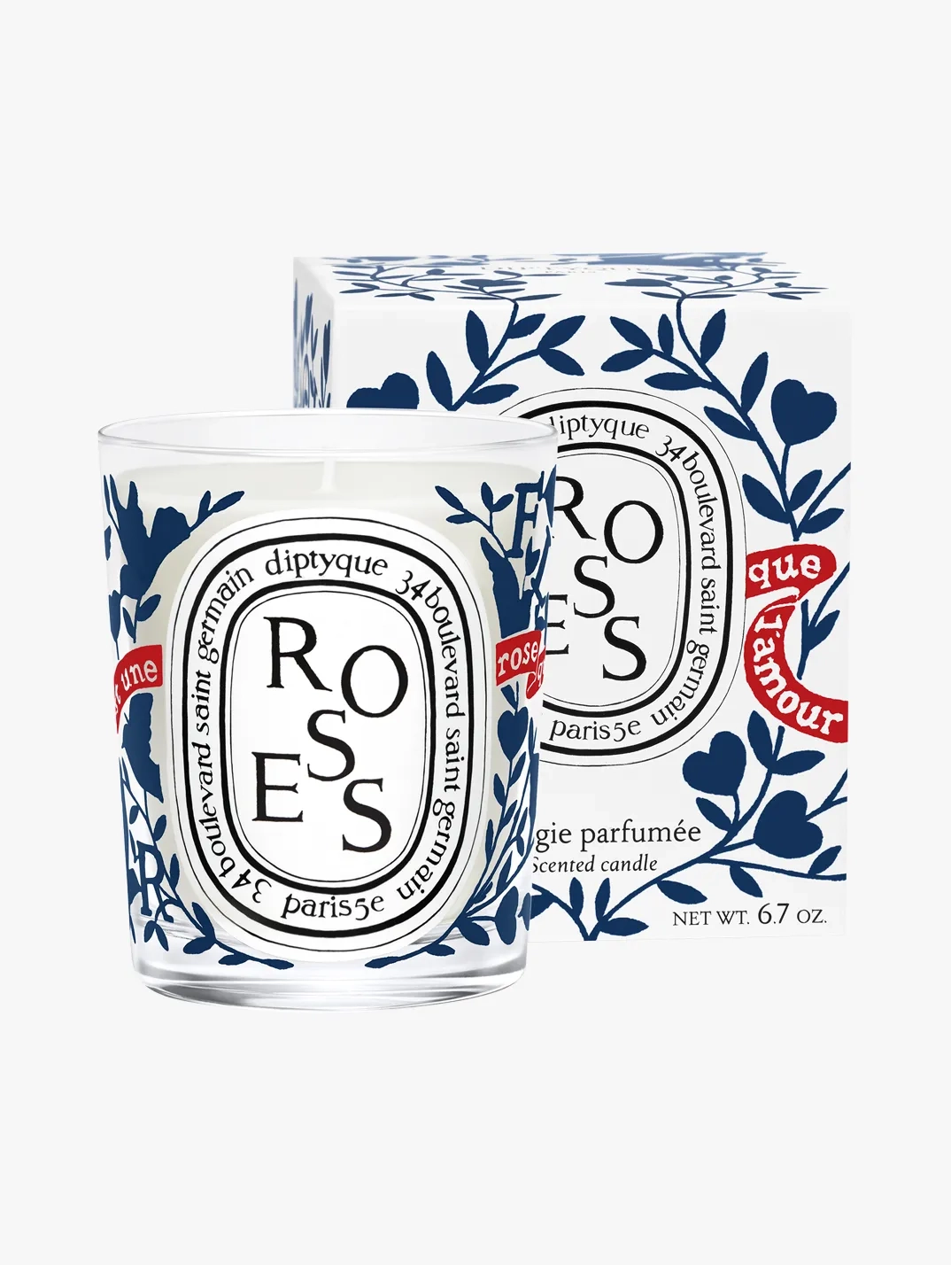 DIPTYQUE - Limited Edition Valentine's Day Roses Classic Candle