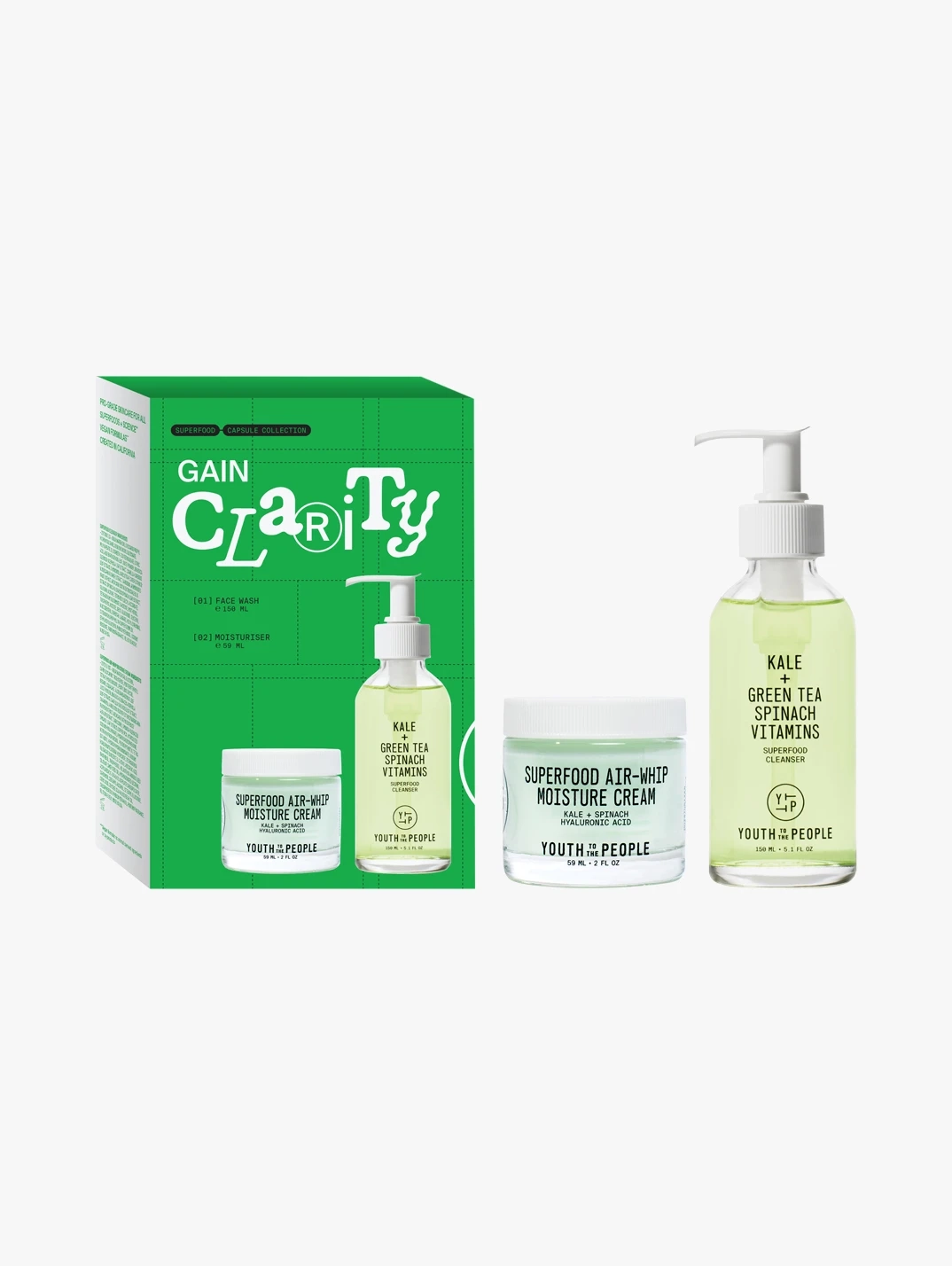 Hero YOUTHTOTHEPEOPLE Gain Clarity Superfood Capsule