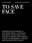 Alternative Image MECCACOSMETICATOSAVEFACE Brightening Sun Serum SP F50 Plus