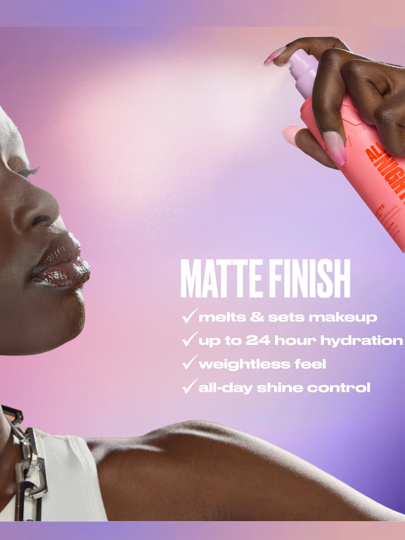 Alternative Image Urban Decay All Nighter Ultra Matte Makeup Setting Spray