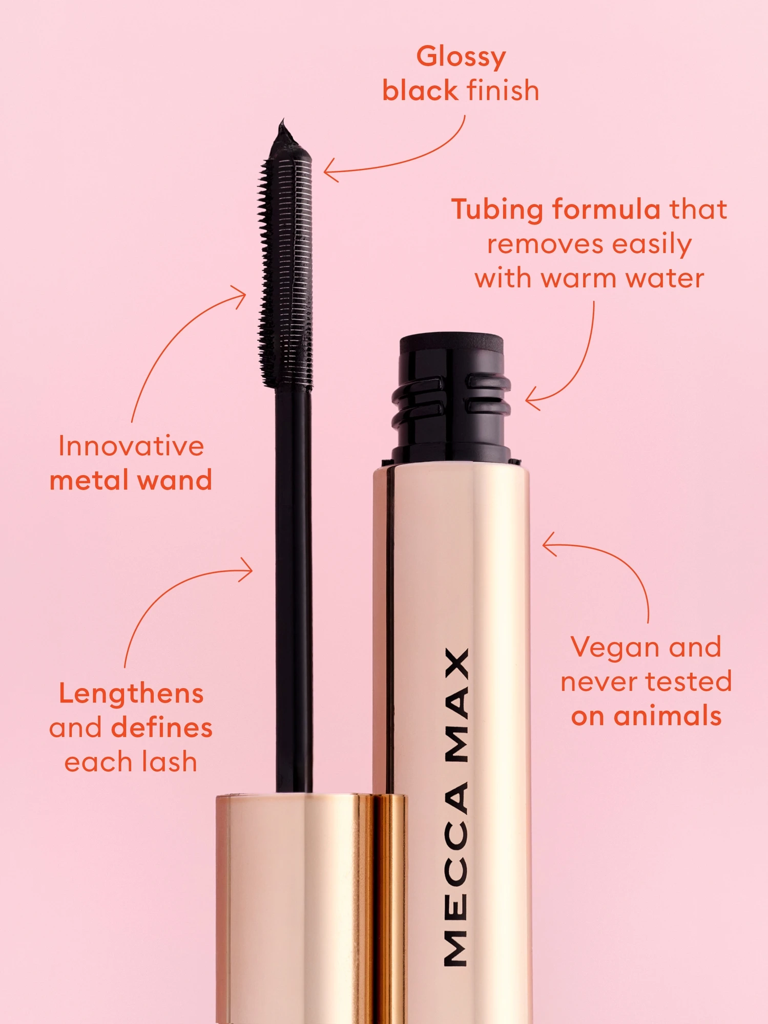 Alternative Image MECCAMAX Fangirl Panoramic Tubing Mascara