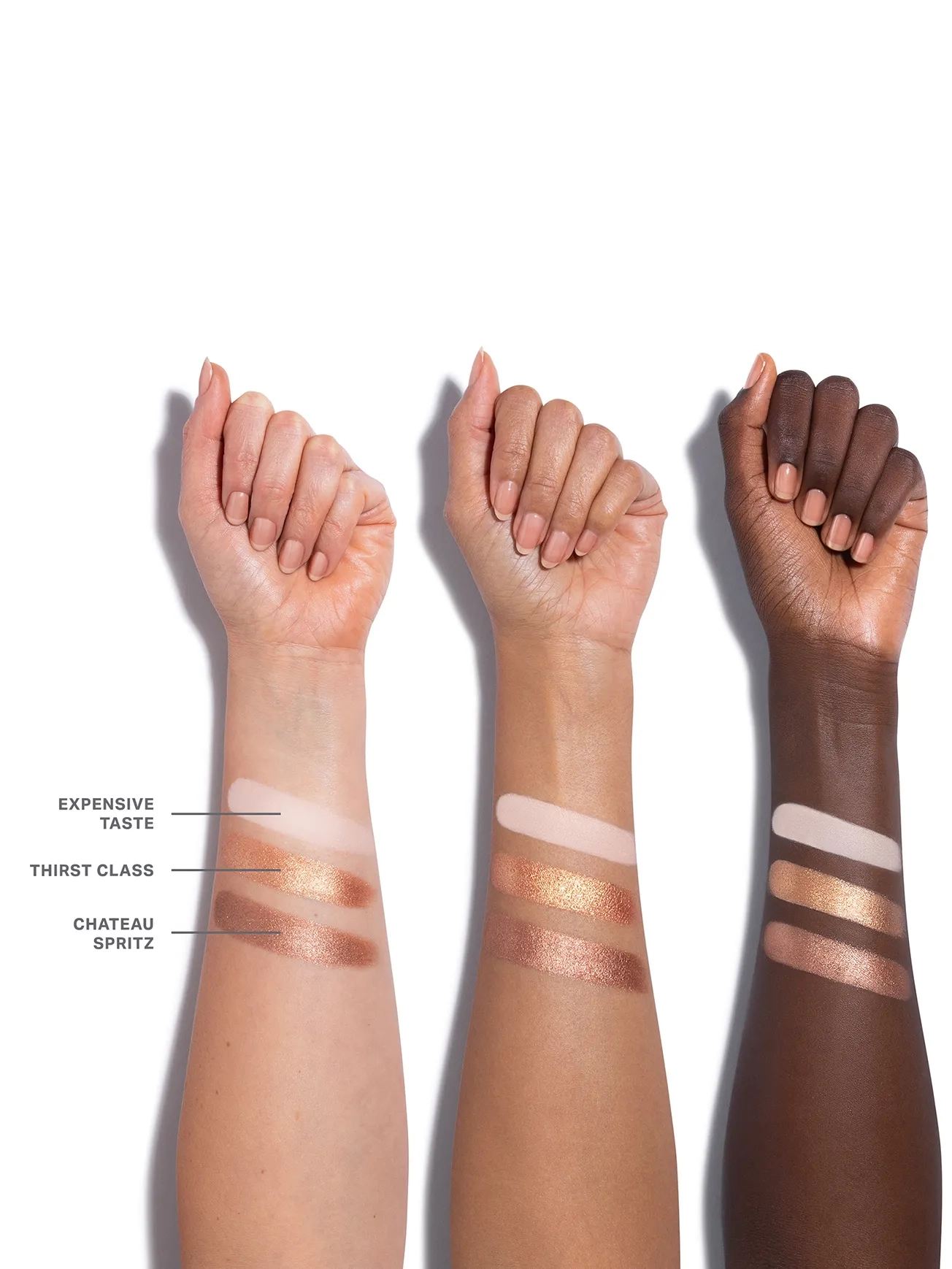 Alternative Image Morphe Champagne Eyeshadow Trio