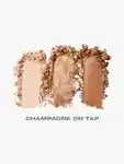 Swatch Morphe Champagne Eyeshadow Trio