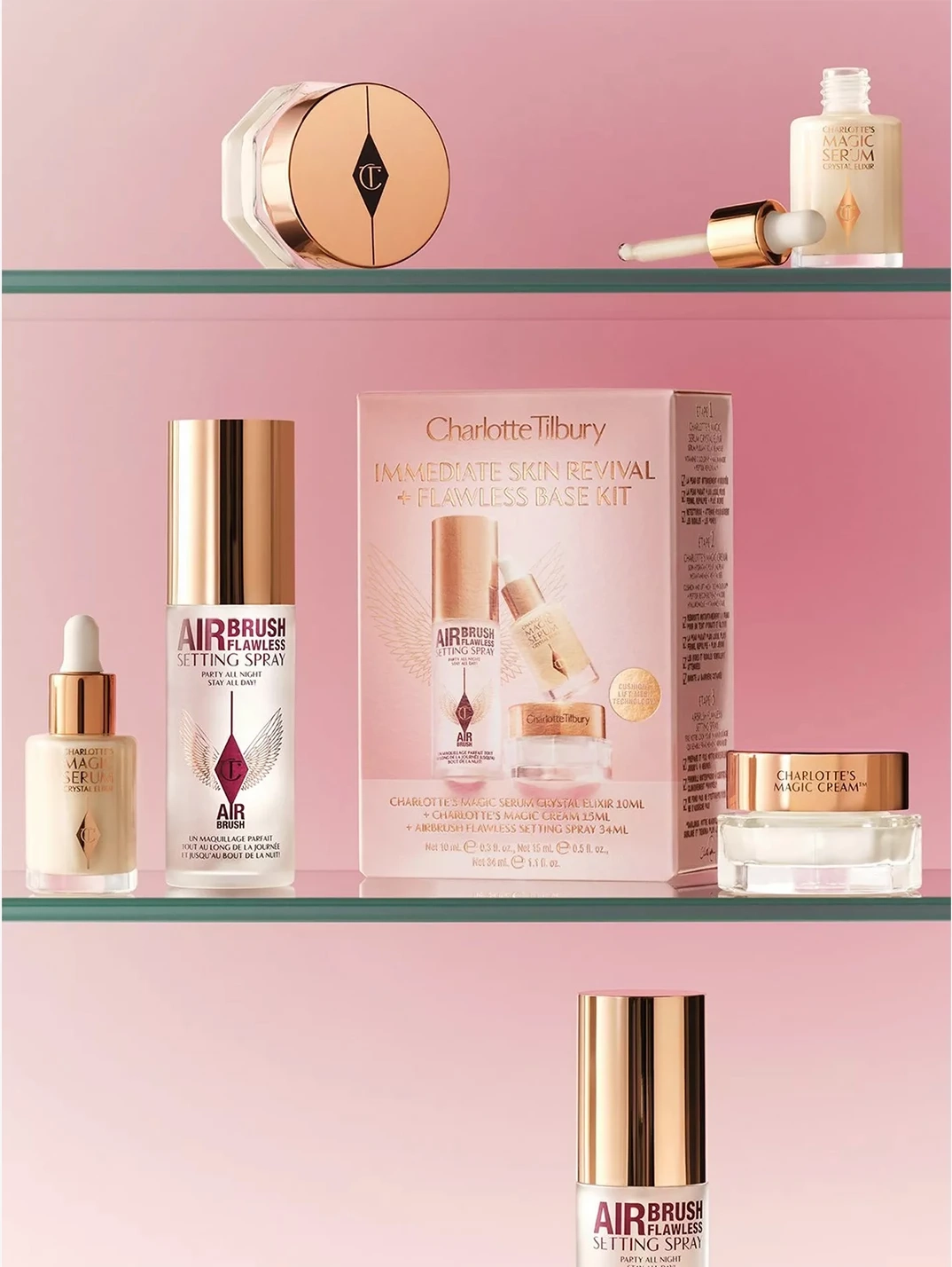 Alternative Image Charlotte Tilbury Immediate Skin Revival+ Flawless Base Kit