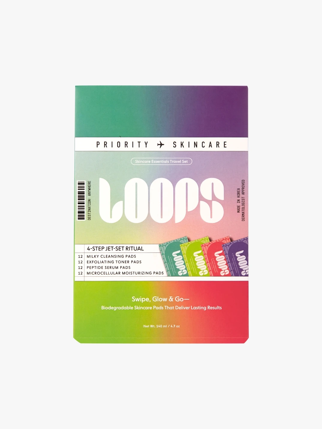 Hero LOOPS Skincare Essentials Travel Set