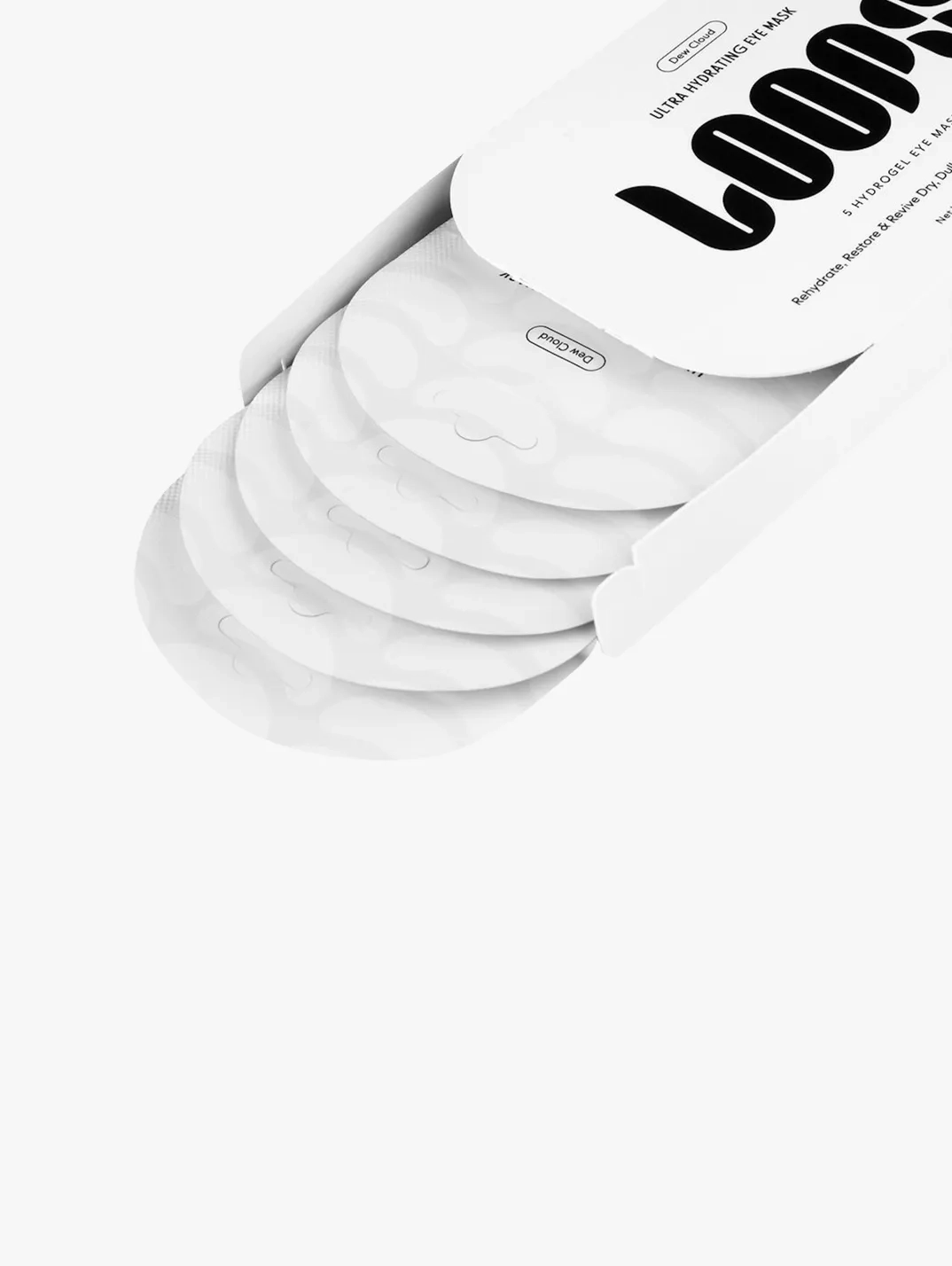 Alternative Image LOOPS Dew Cloud Ultra Hydrating Eye Mask5 Pack