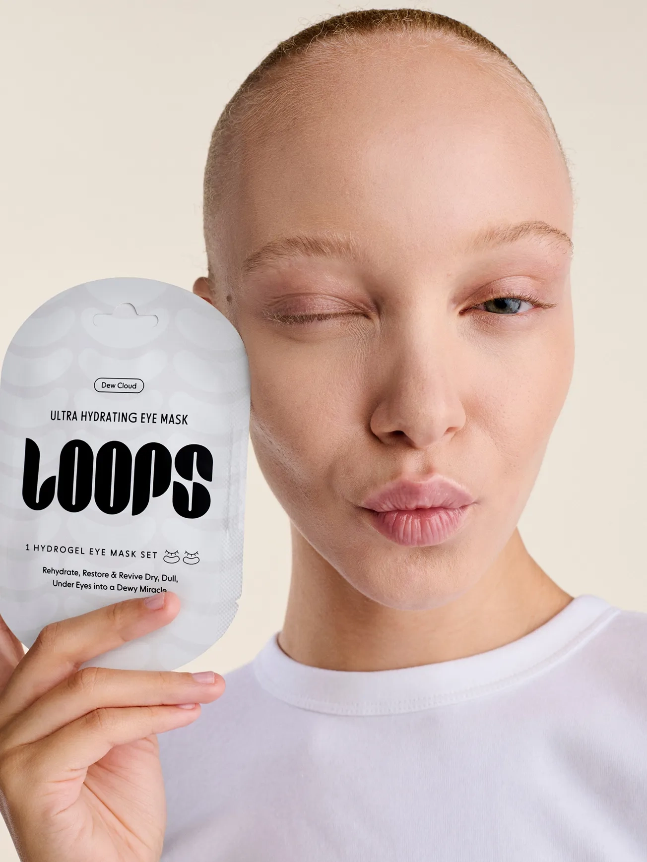 Alternative Image LOOPS Dew Cloud Ultra Hydrating Eye Mask5 Pack