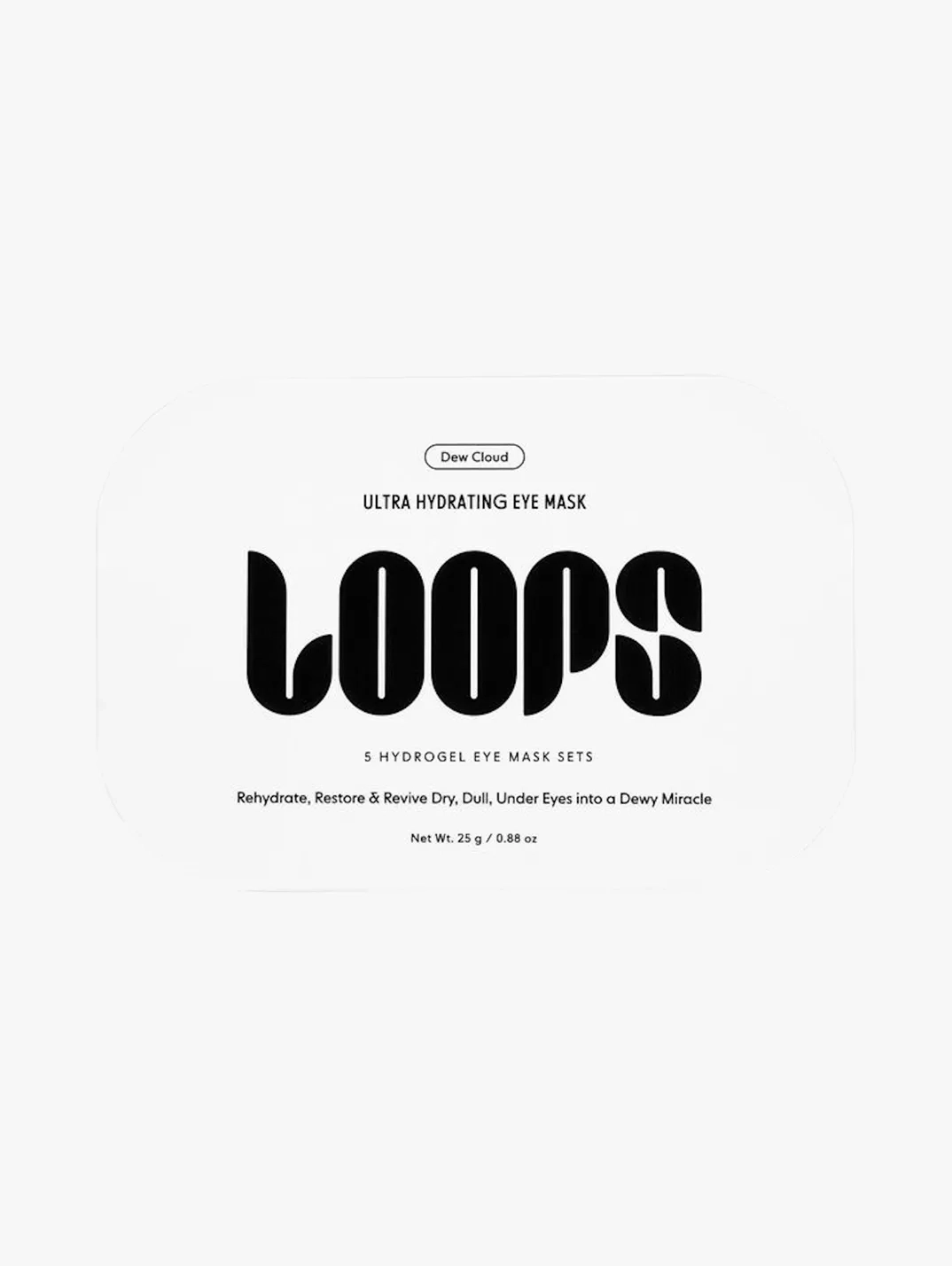 Hero LOOPS Dew Cloud Ultra Hydrating Eye Mask5 Pack