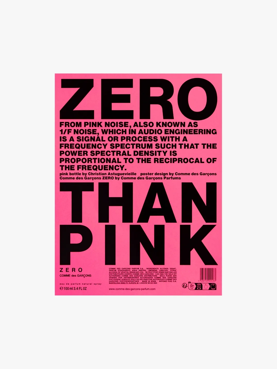 Comme des Garçons - Zero Than Pink | MECCA