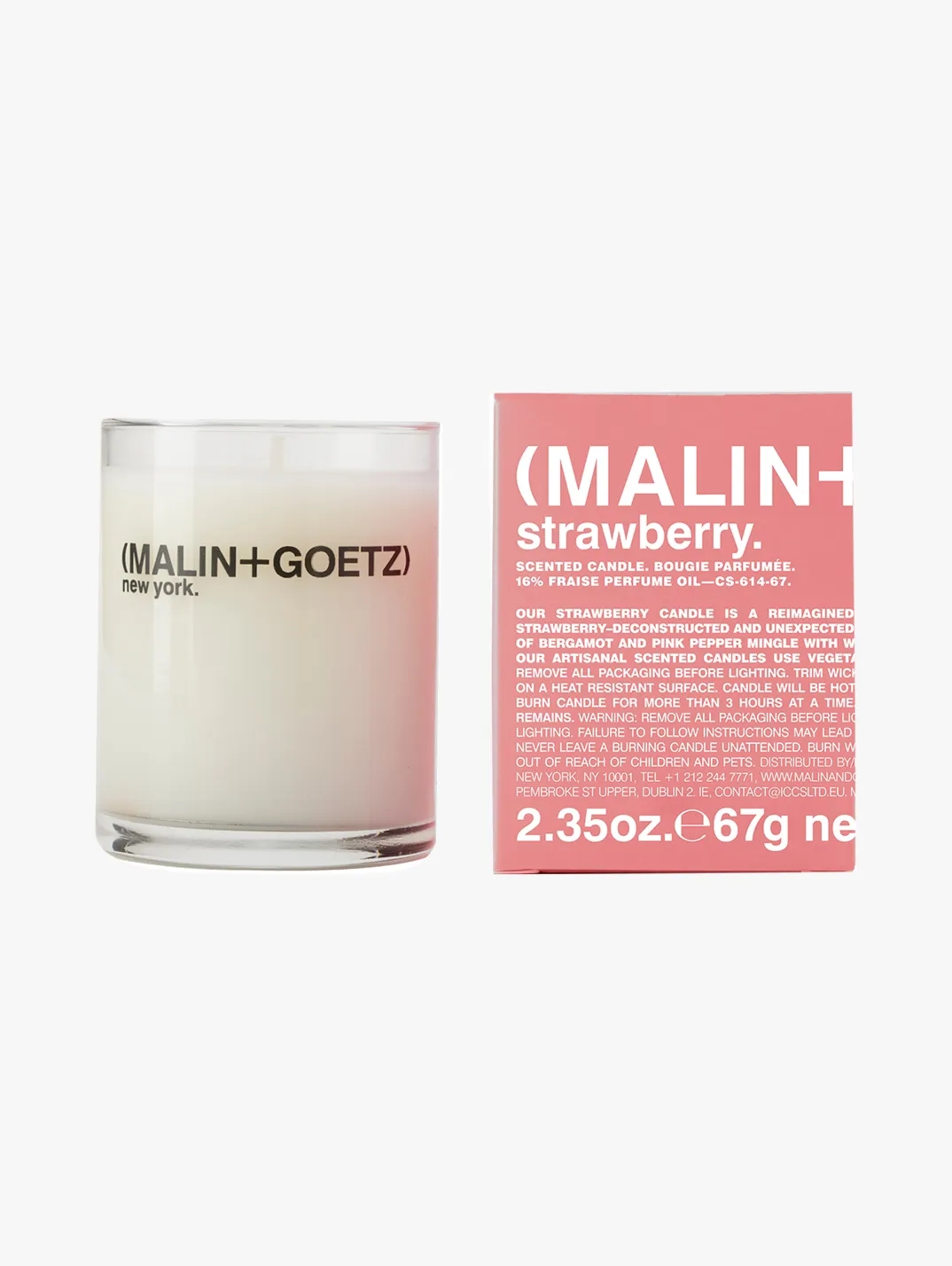 Hero MALINGOETZ Strawberry Candle
